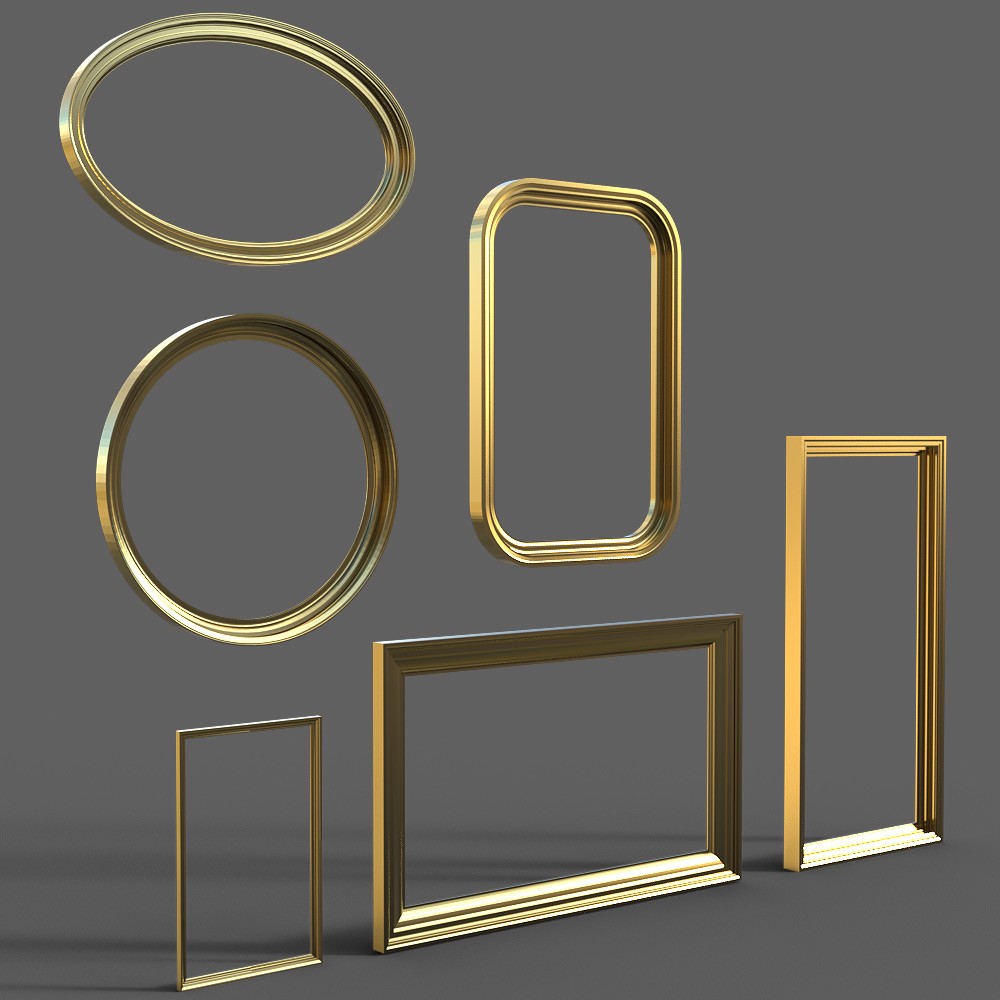 Floral Frame Construction Kit for Daz Studio by N/A