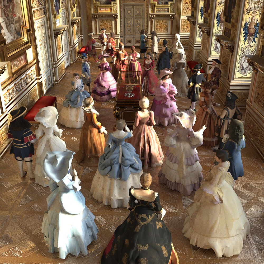 LOWREZ People 17th century for Daz Studio by N/A