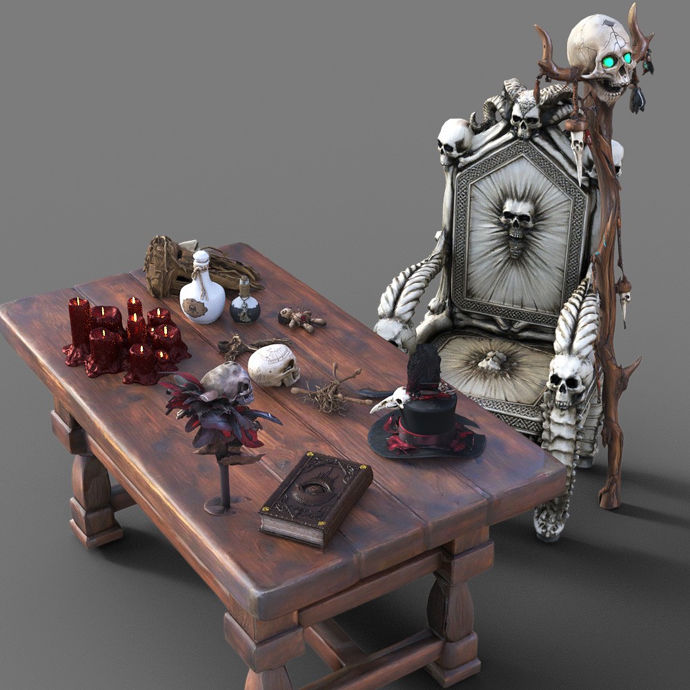 Voodoo Props for Daz Studio by N/A