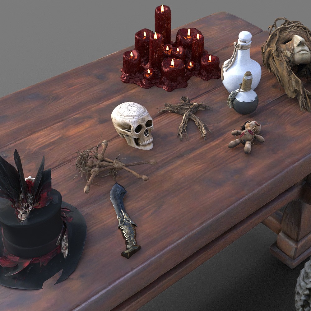 Voodoo Props for Daz Studio by N/A