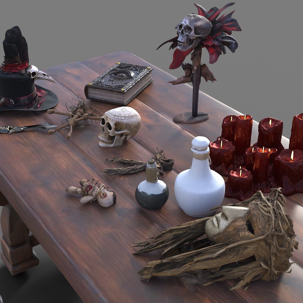 Voodoo Props for Daz Studio by N/A