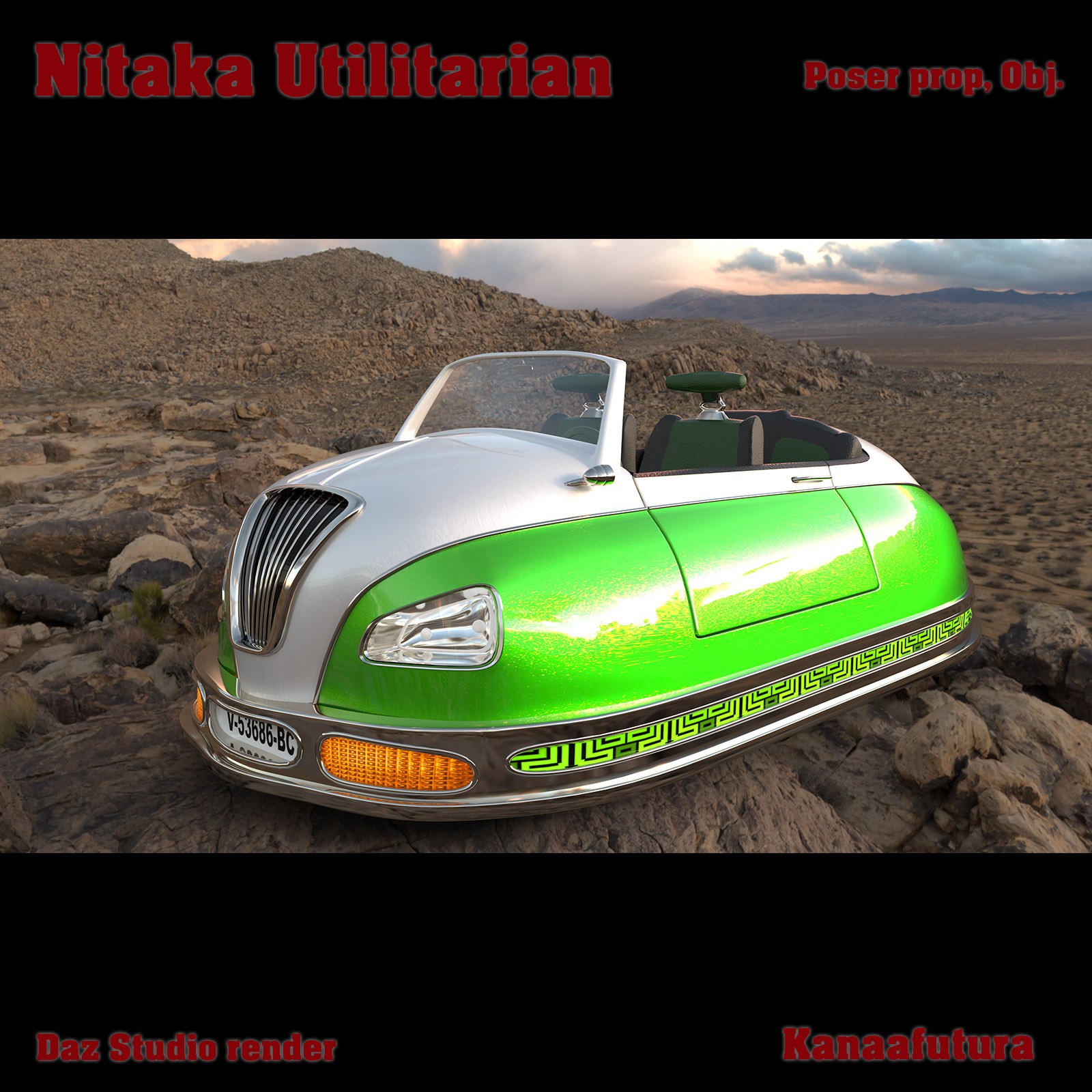 Nitaka utilitarian Poser prop by N/A