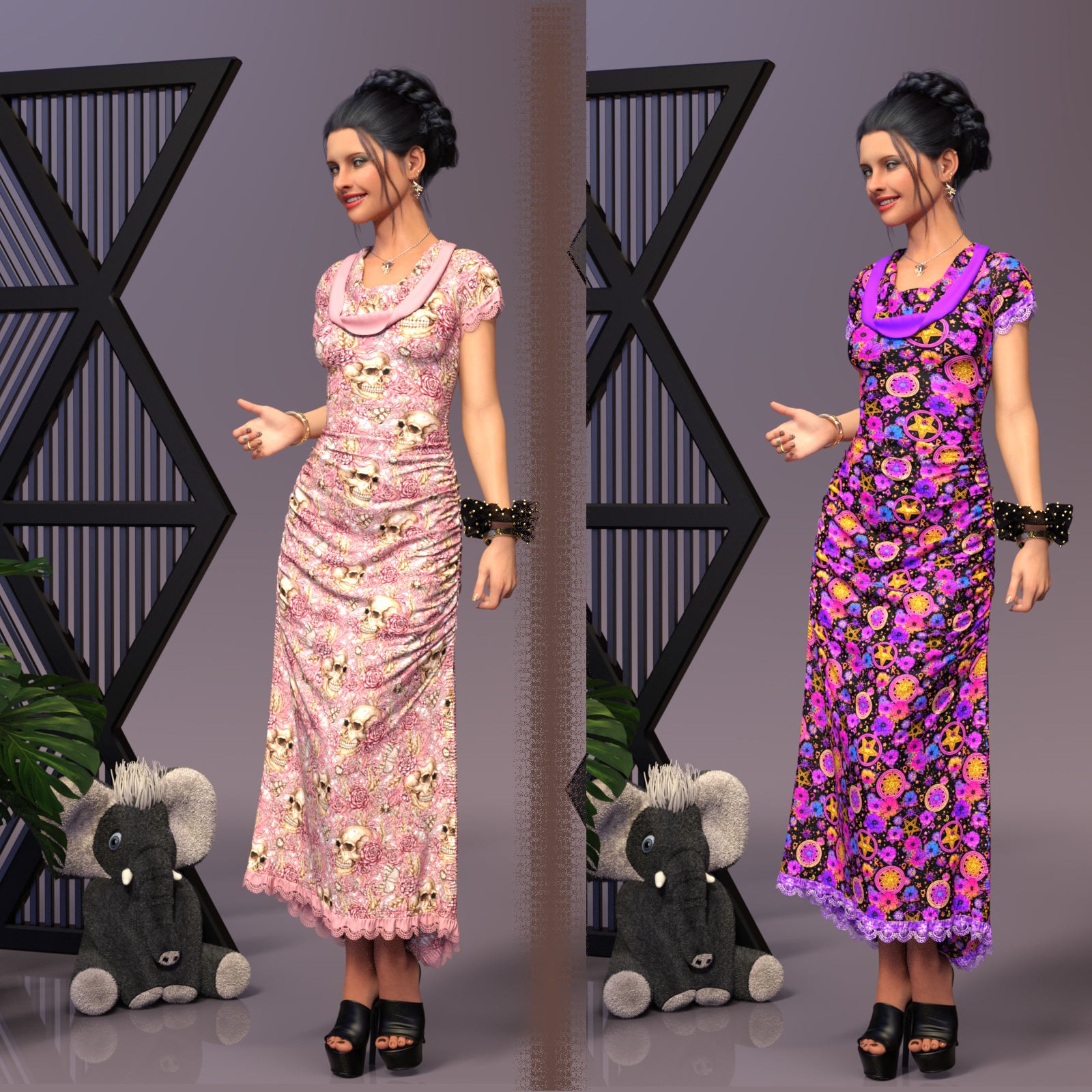 DA-Flowerful for dForce Sedona Flow by -Wolfie- by N/A