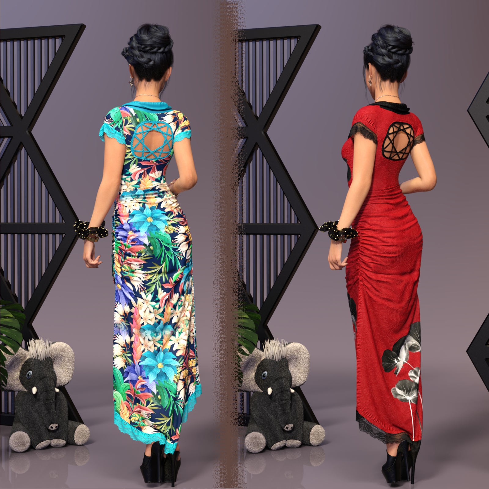 DA-Flowerful for dForce Sedona Flow by -Wolfie- by N/A