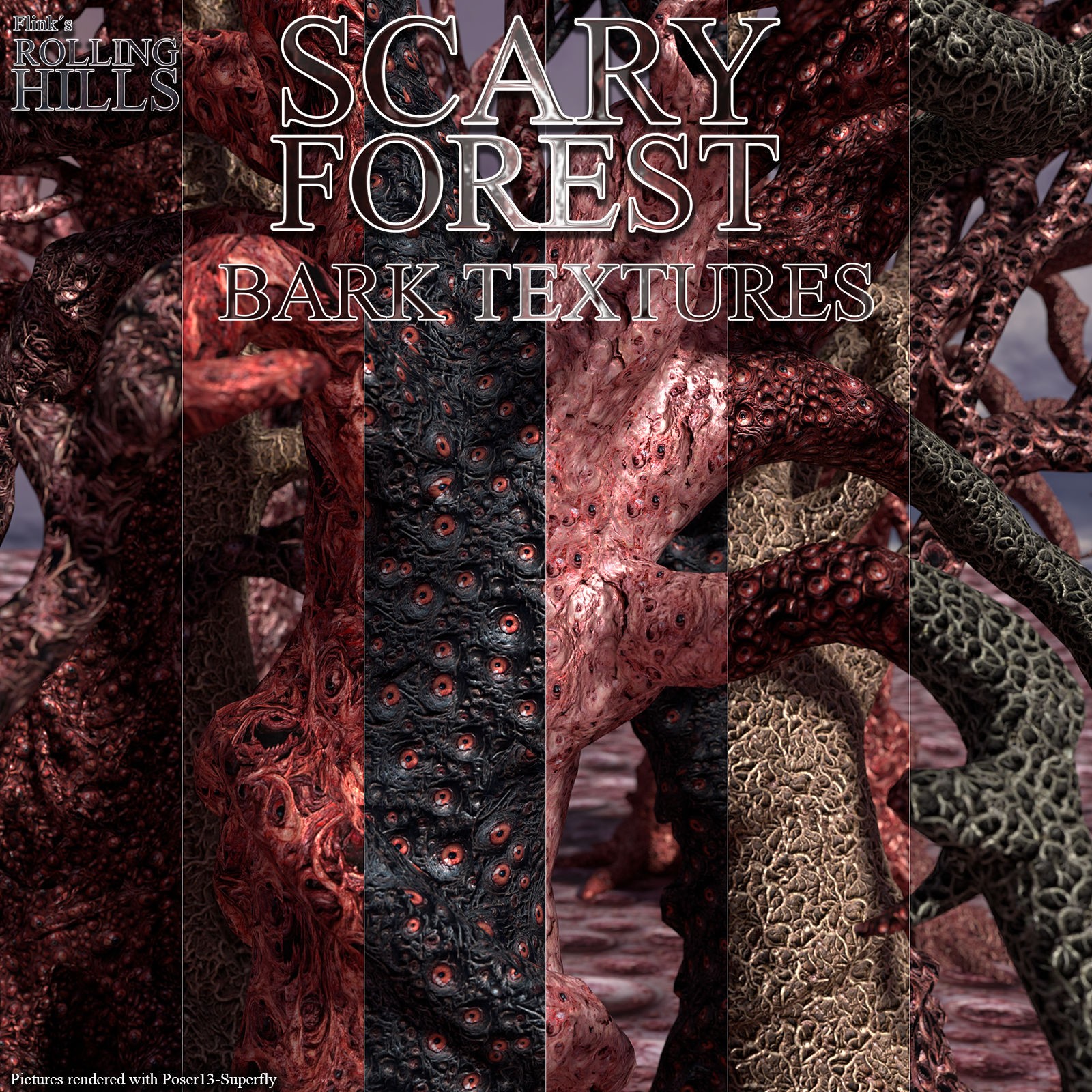Flinks Rolling Hills - Scary Forest - Bark Textures by N/A