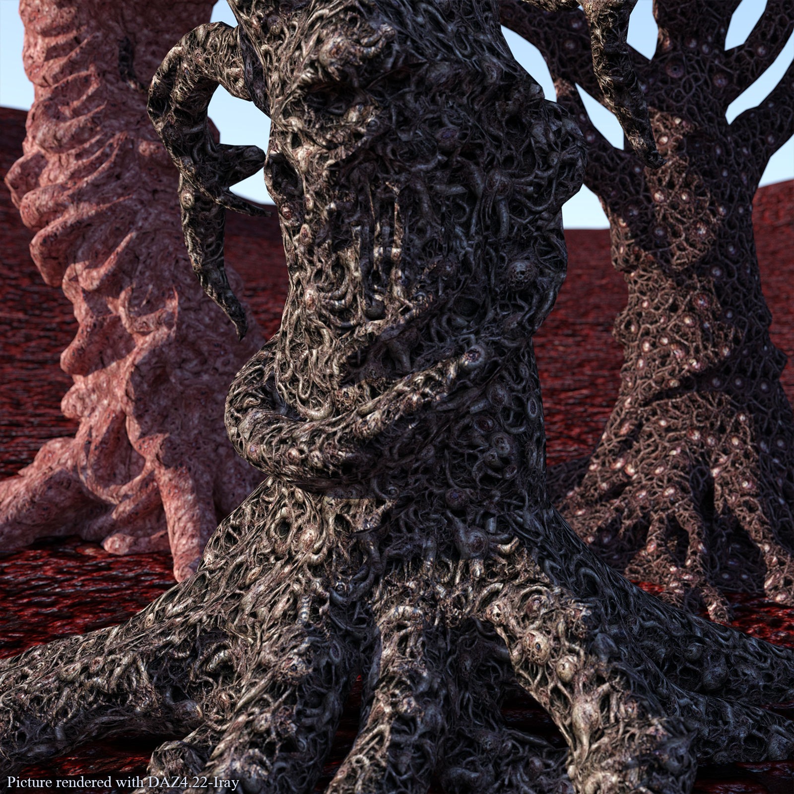 Flinks Rolling Hills - Scary Forest - Bark Textures by N/A