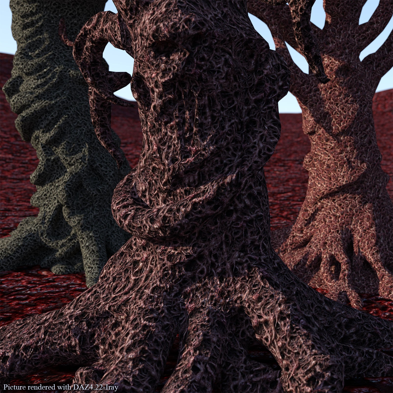 Flinks Rolling Hills - Scary Forest - Bark Textures by N/A