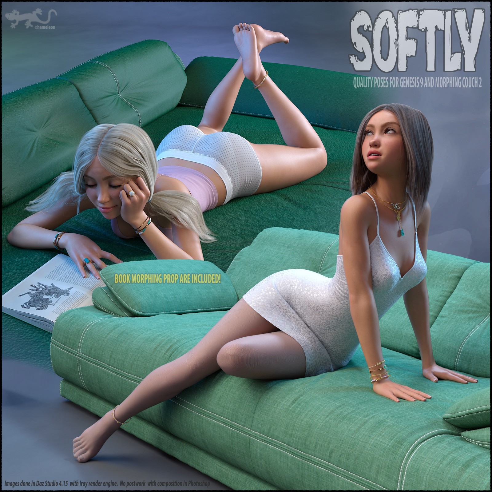 Softly - Poses for Genesis 9 by N/A