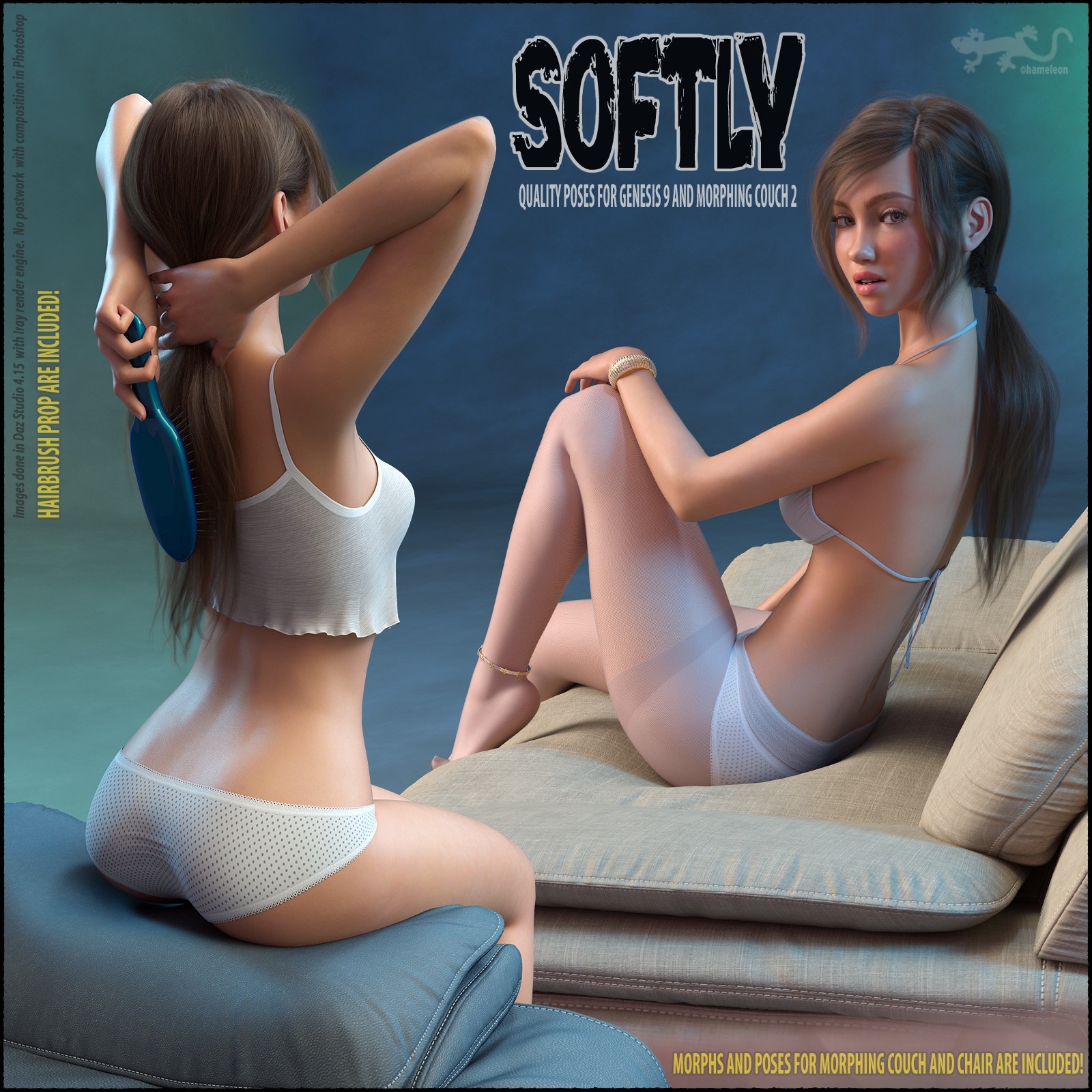 Softly - Poses for Genesis 9 by N/A