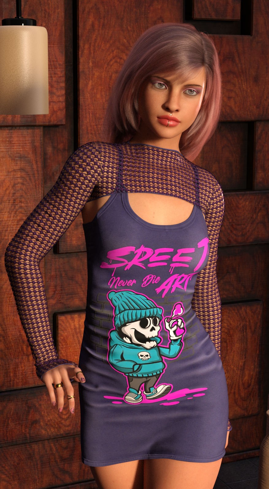 DA-StreetStyle for dForce 2 Piece Sweater Dress G8FG8.1F by Sveva by N/A