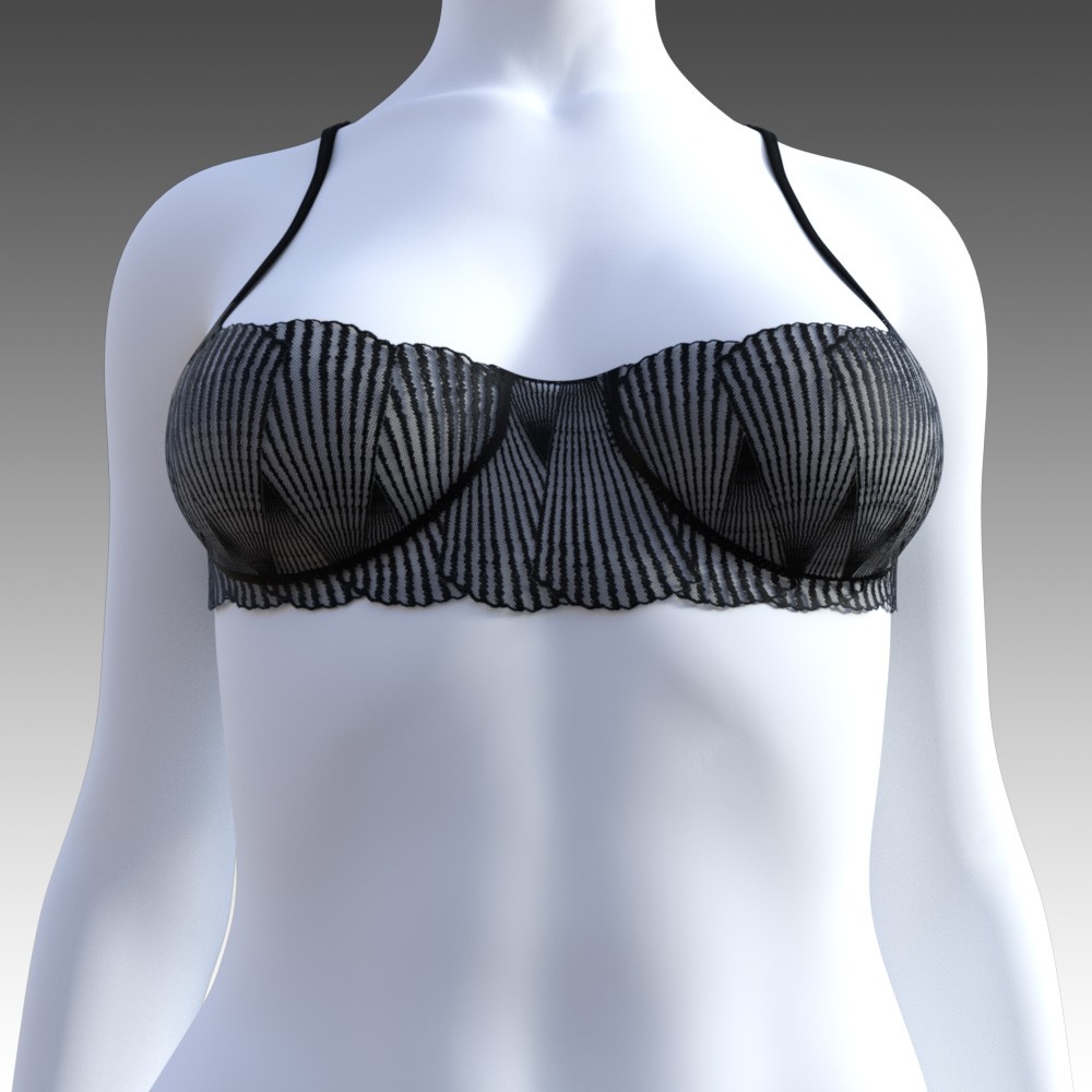 Secret Style 93 - Demi-Cup Bra for G8F, G8.1F by N/A