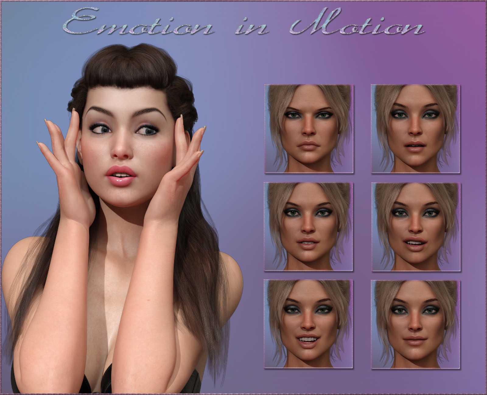 Emotion in Motion - Expressions for G9F-G8F-G3F by N/A
