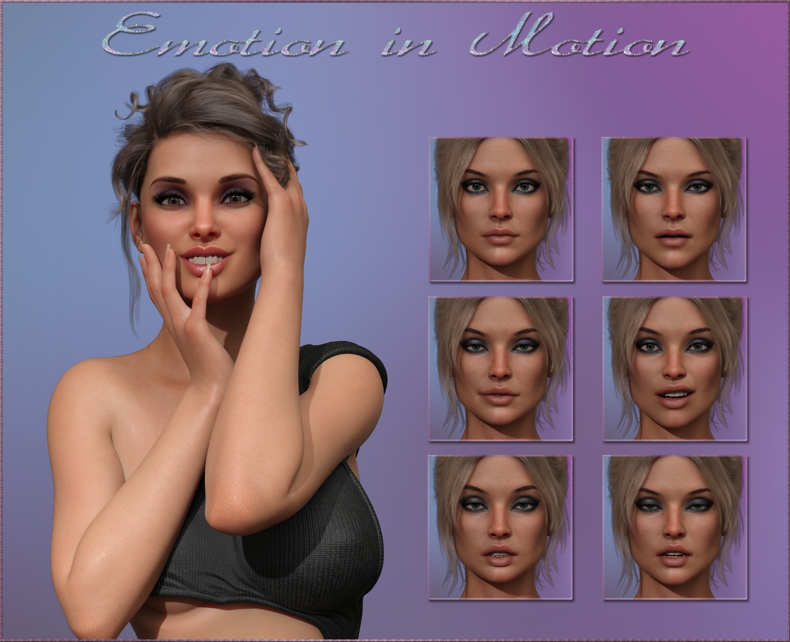 Emotion in Motion - Expressions for G9F-G8F-G3F by N/A