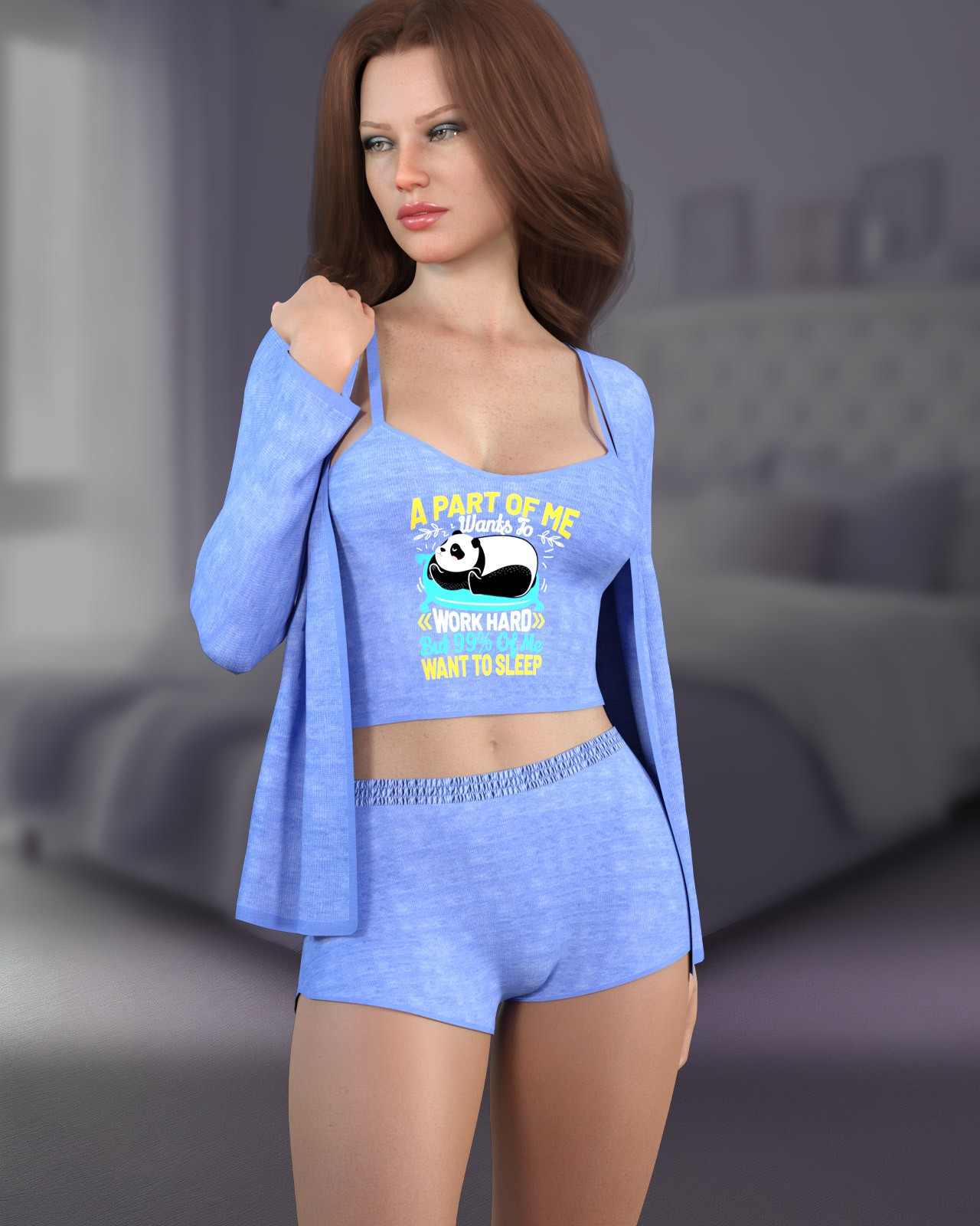 dforce - Comfy PJs - Genesis 8 by N/A