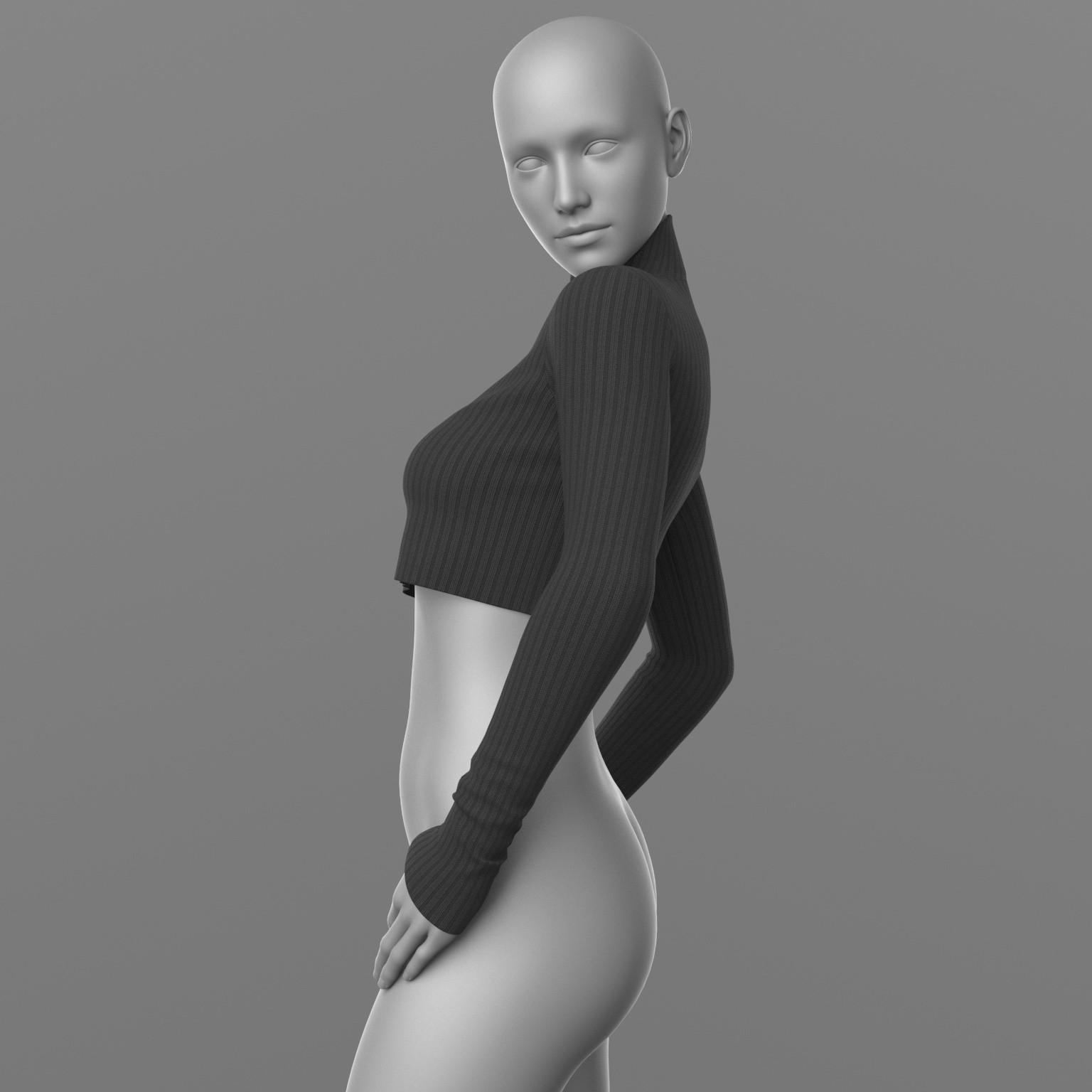 Short Sweater G8 Female by N/A