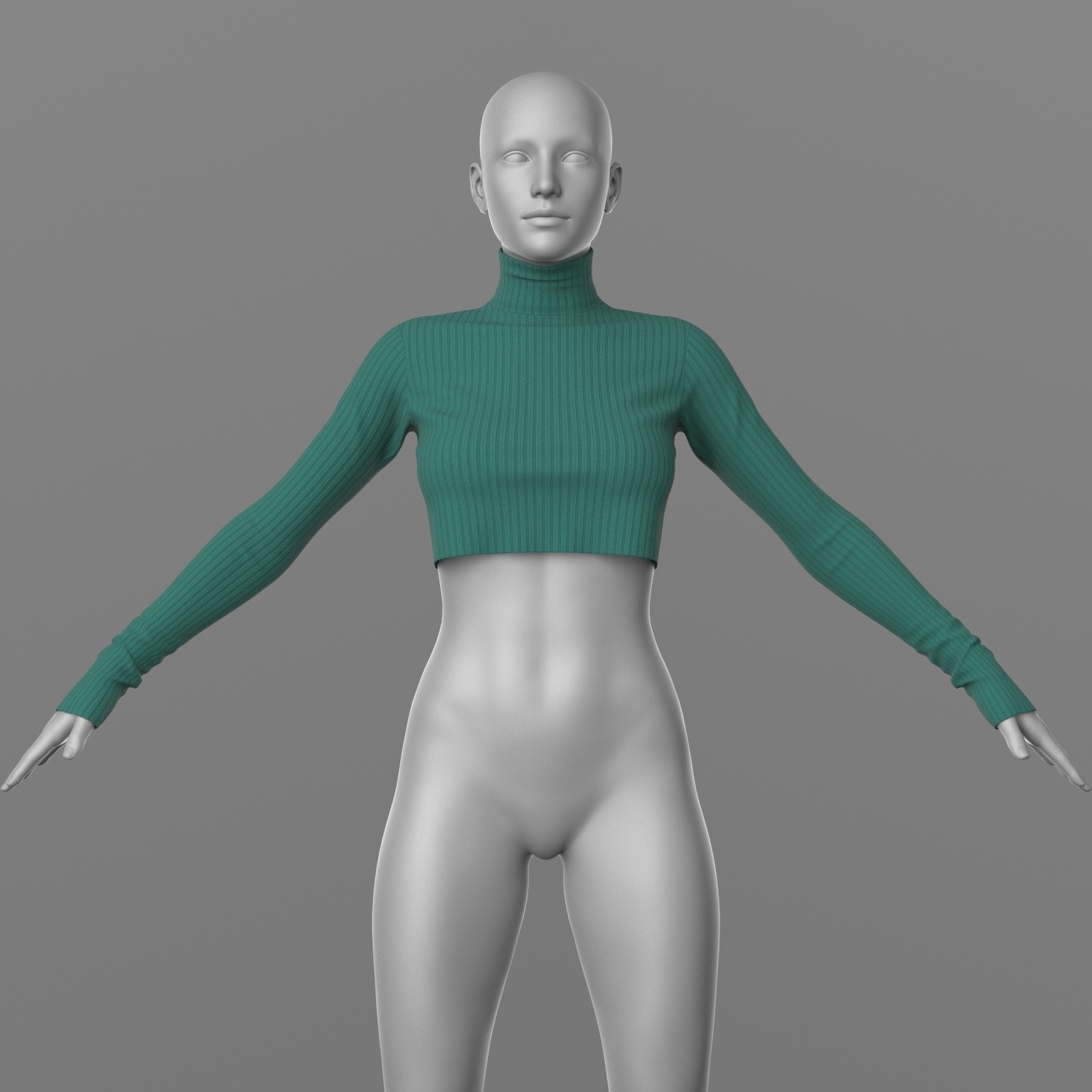 Short Sweater G8 Female by N/A