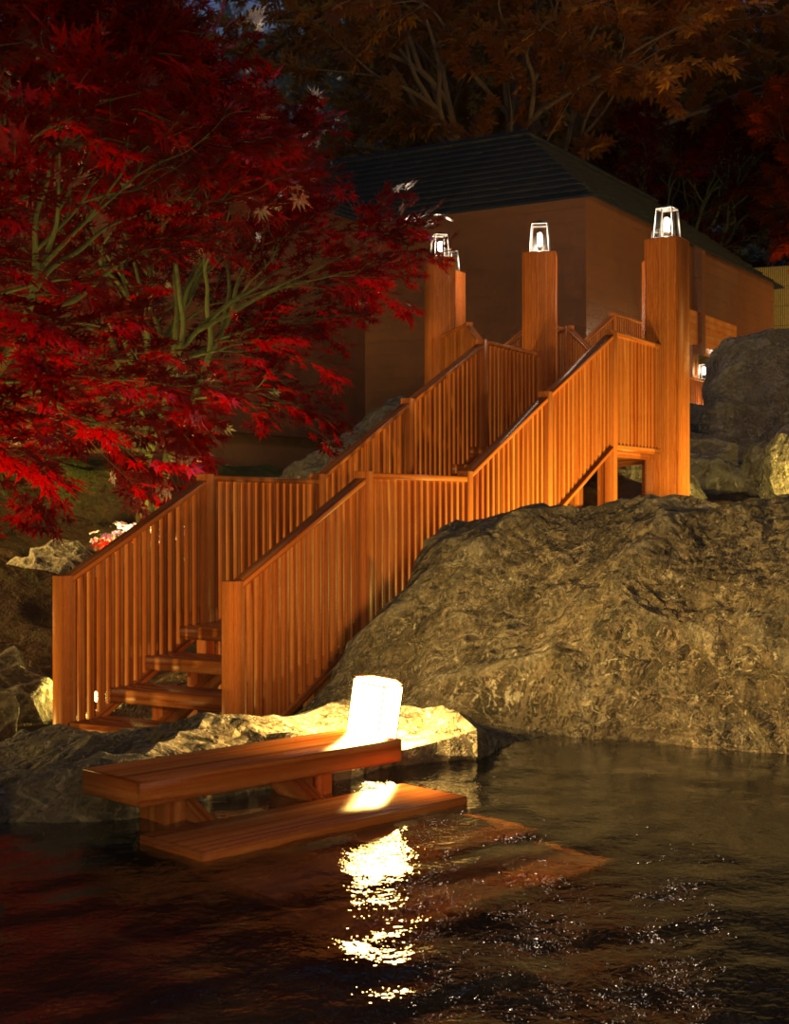 HF3D Outdoor Bathhouse by N/A