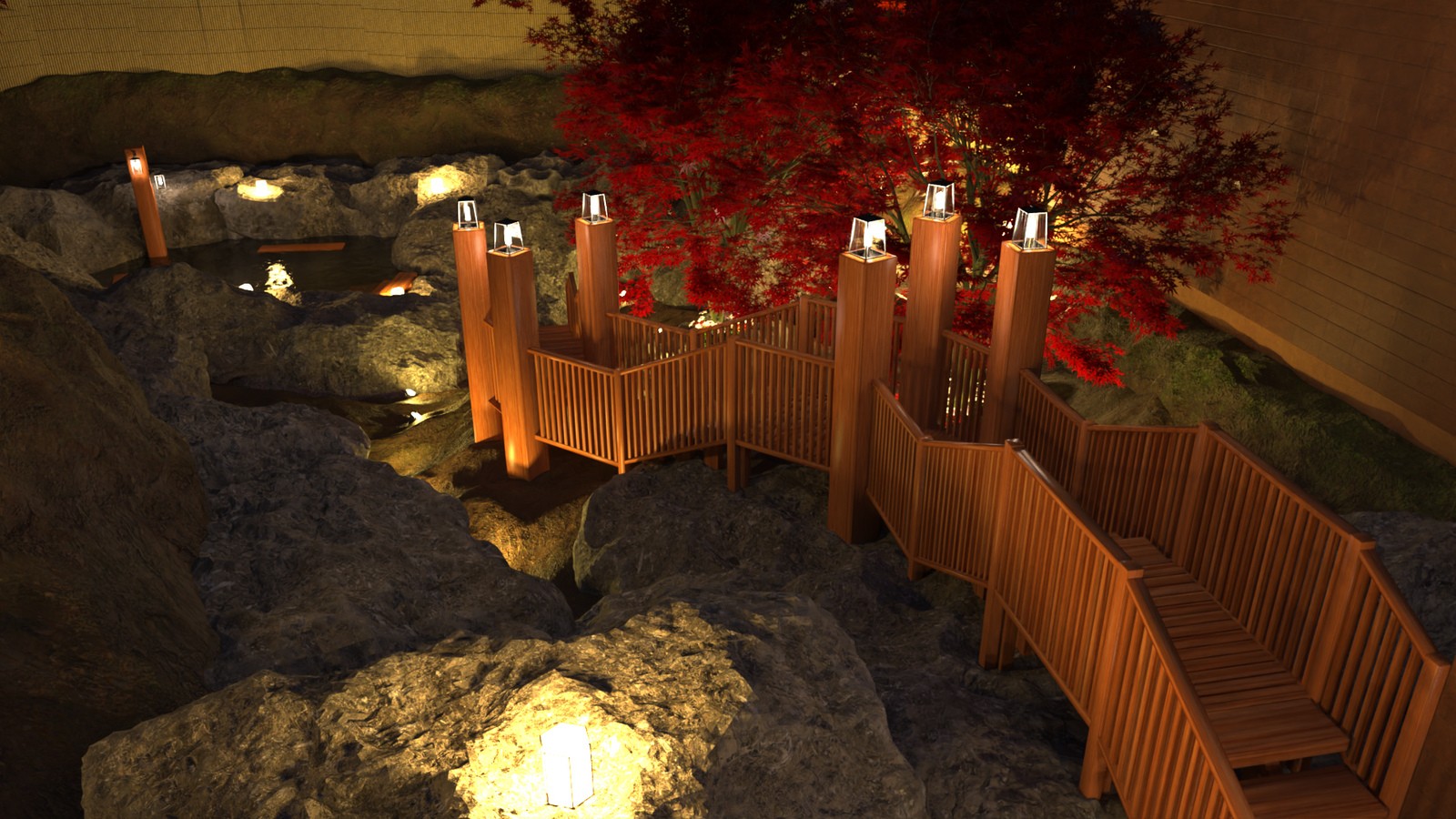 HF3D Outdoor Bathhouse by N/A