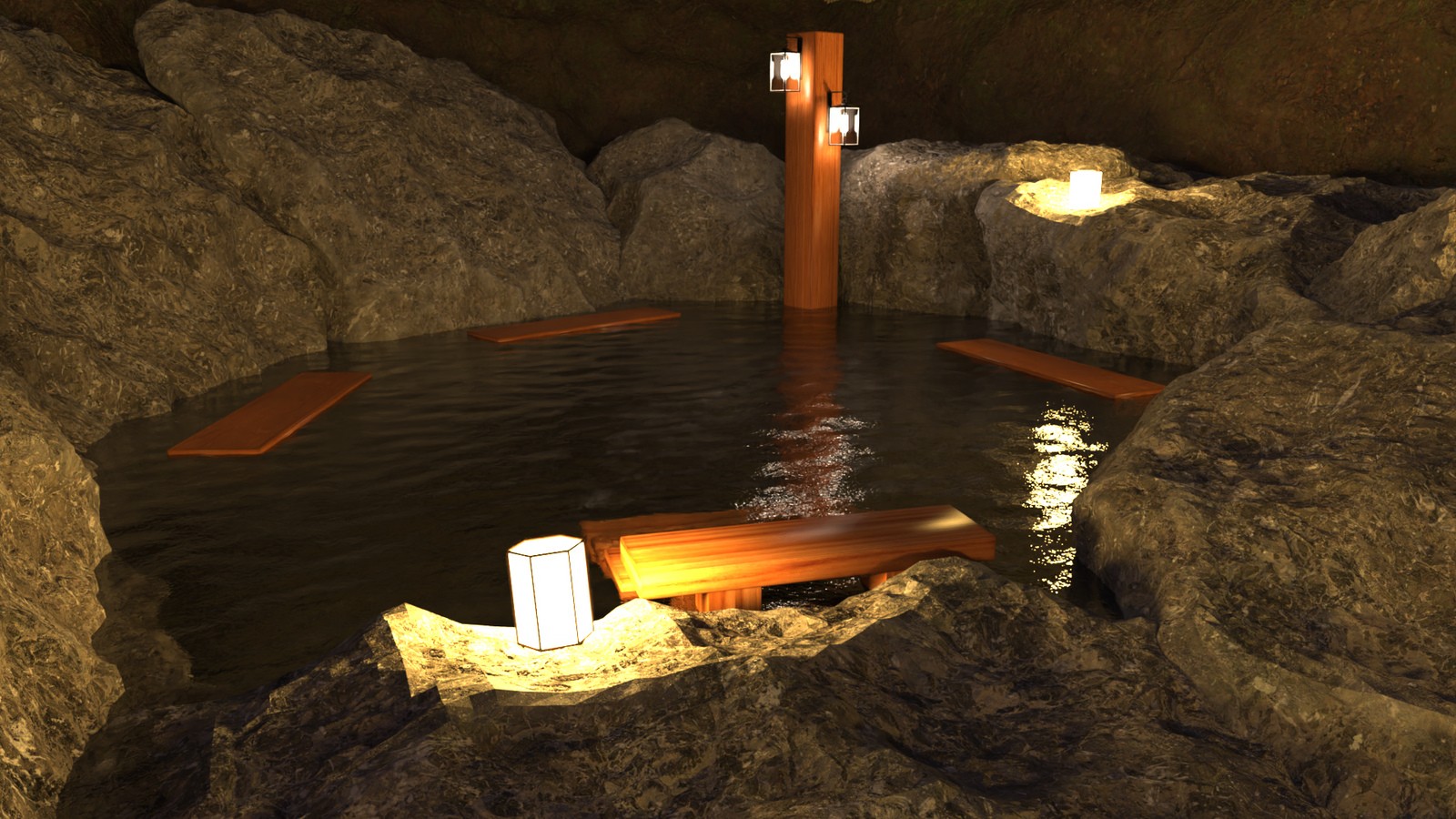 HF3D Outdoor Bathhouse by N/A