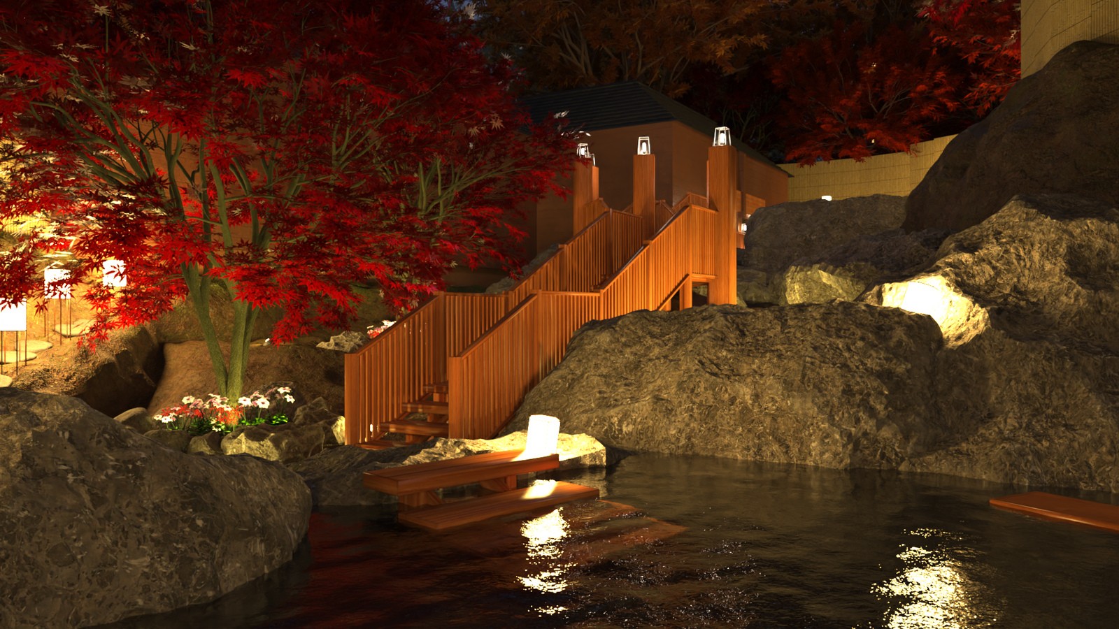 HF3D Outdoor Bathhouse by N/A