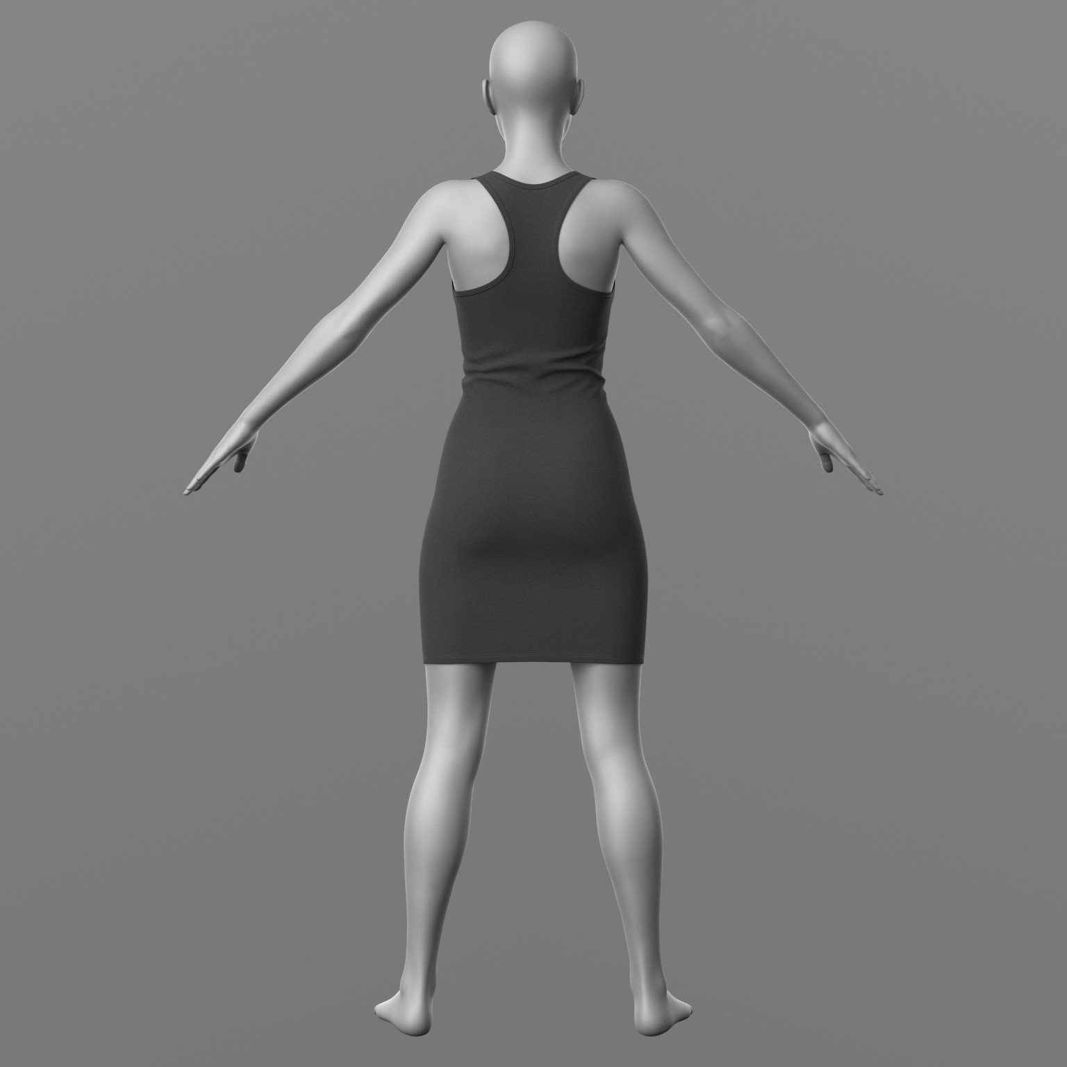 Tank Top Dress G8 Female by N/A