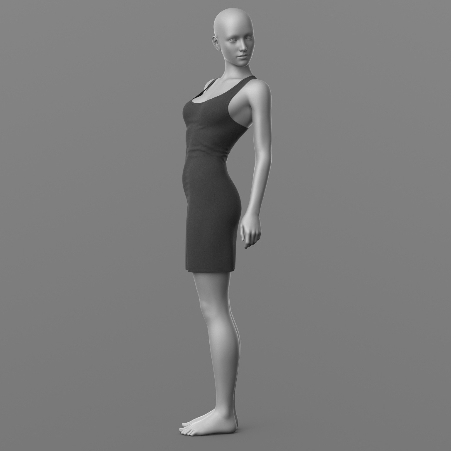 Tank Top Dress G8 Female by N/A