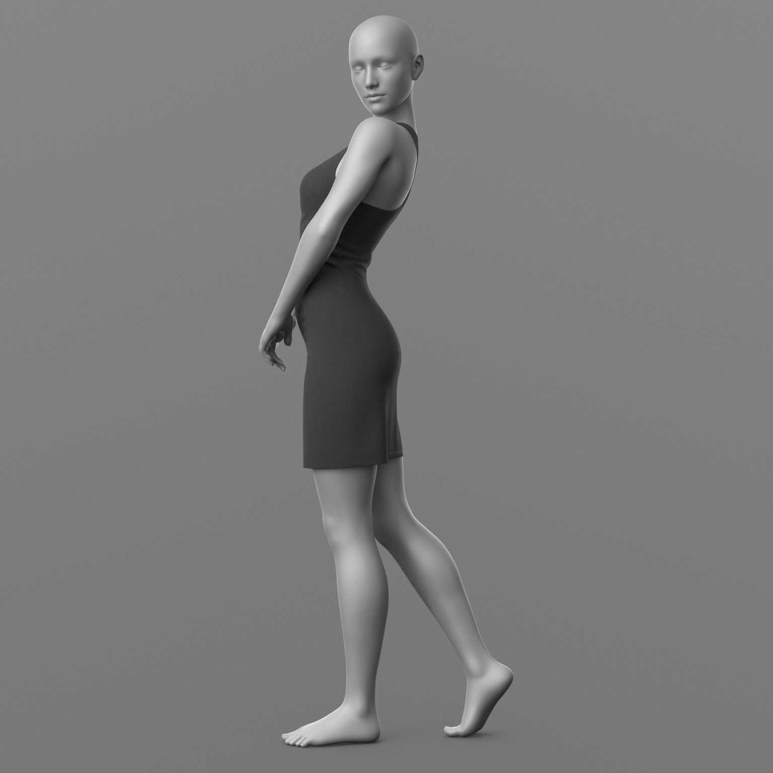 Tank Top Dress G8 Female by N/A