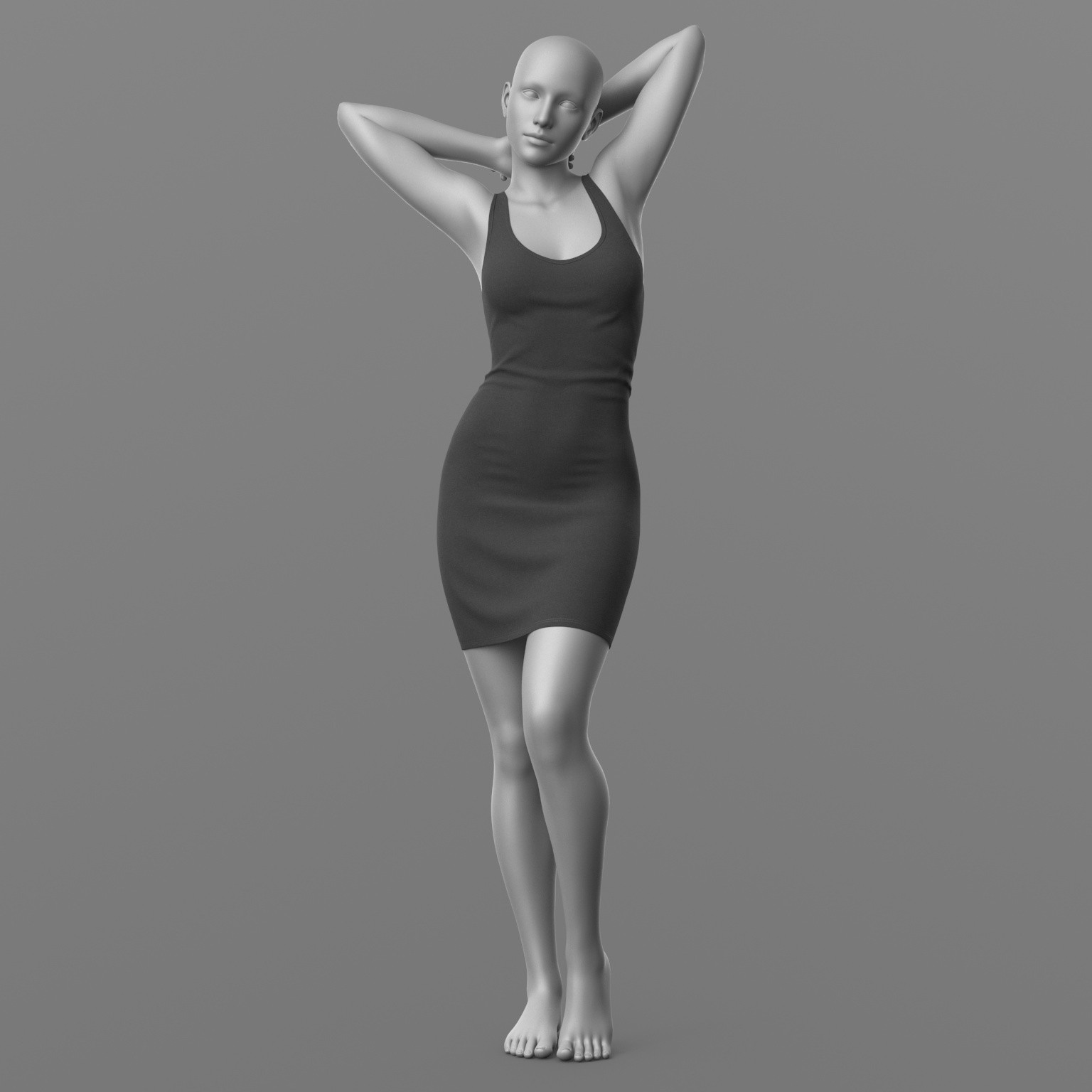 Tank Top Dress G8 Female by N/A