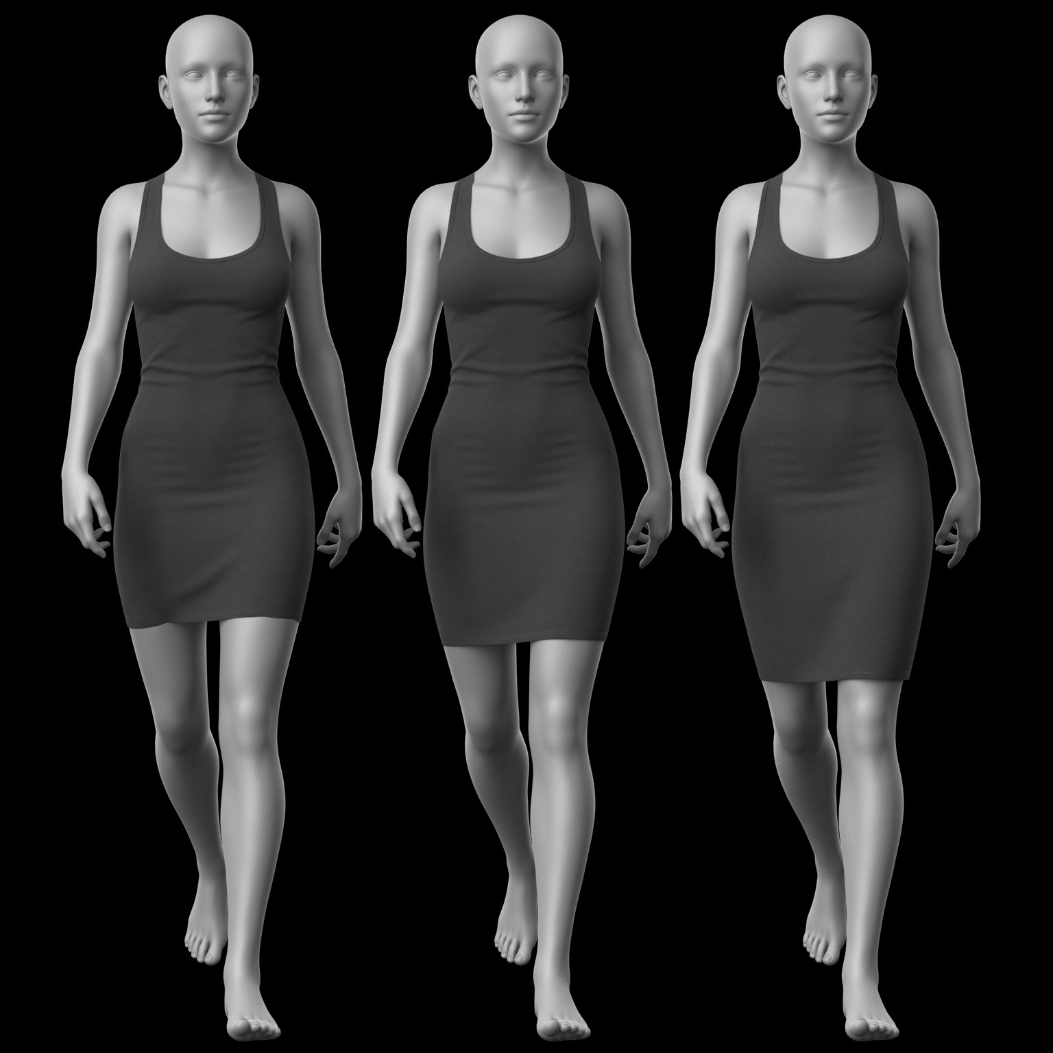 Tank Top Dress G8 Female by N/A