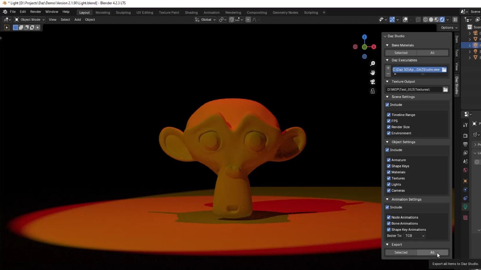 Blender to Daz Studio Plugin 3.8.61 by N/A