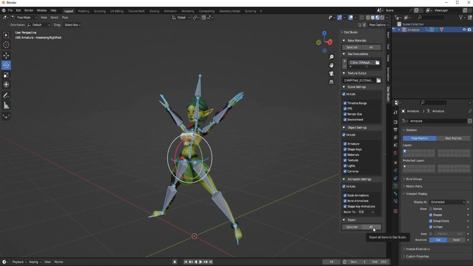 Blender to Daz Studio Plugin 3.8.61 by N/A