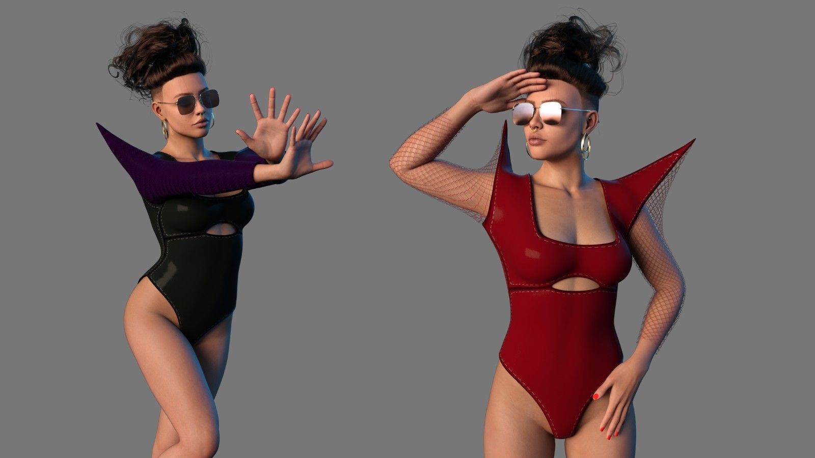 Apex Noir Body Genesis 9 Female by N/A