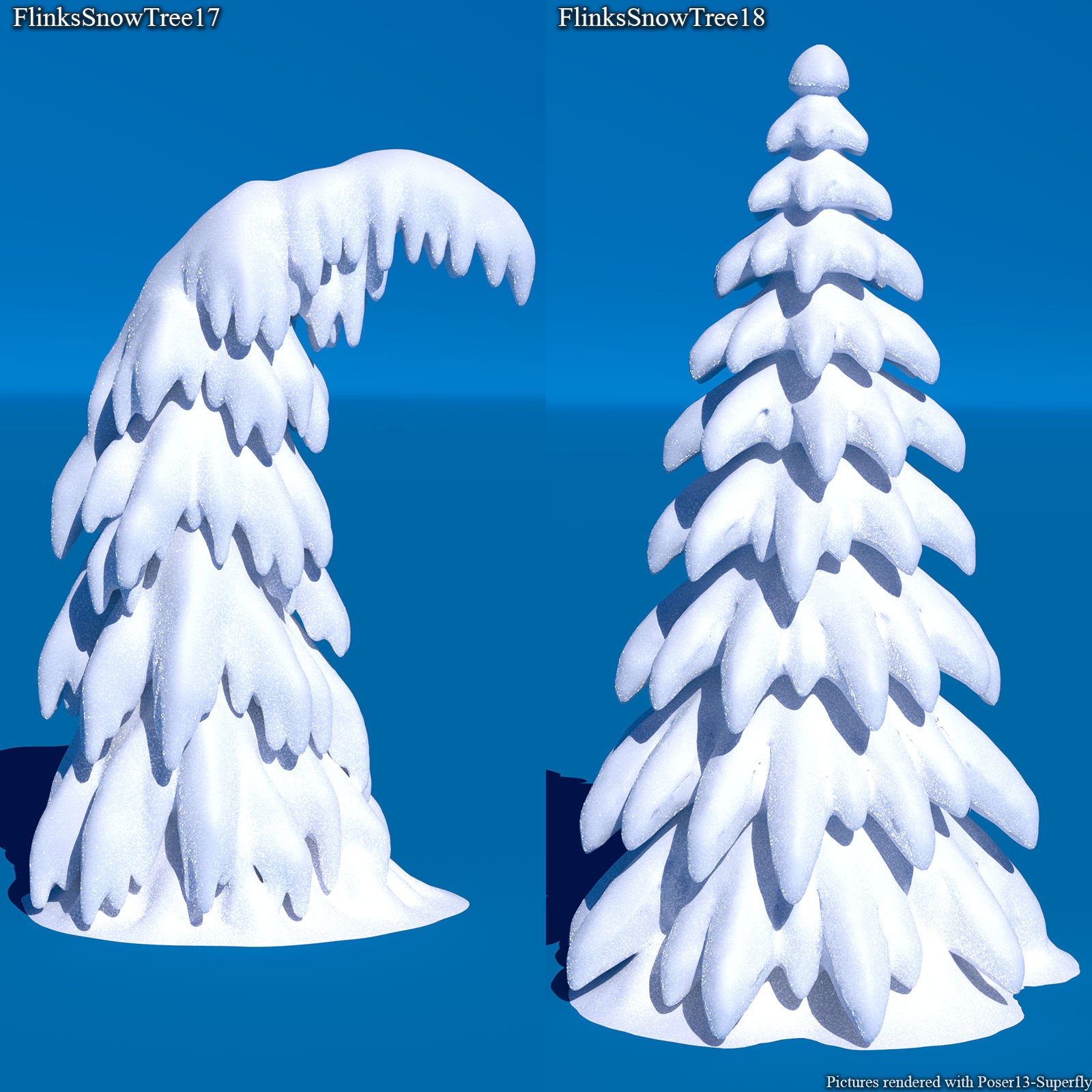 Flinks Snow Trees by N/A