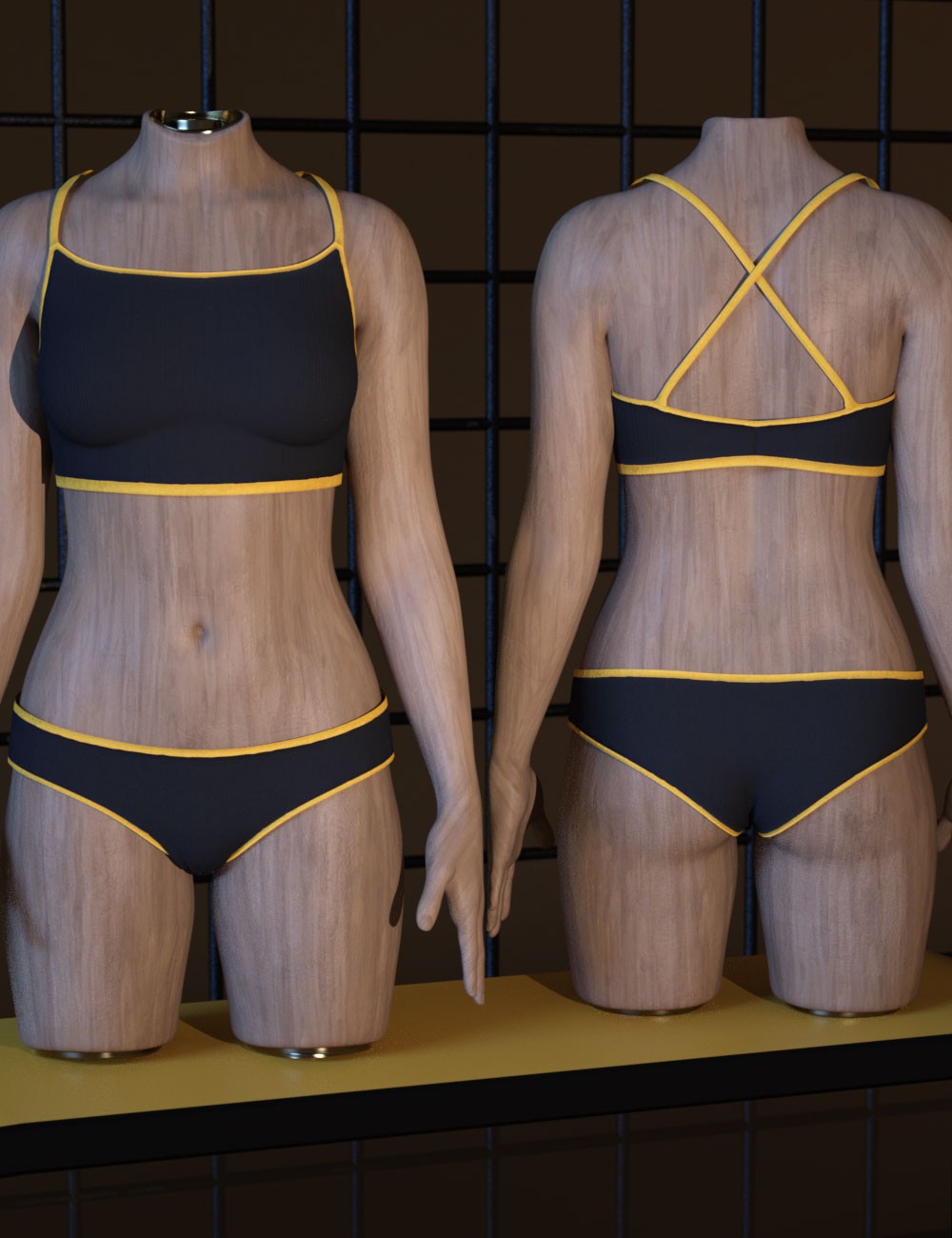 3DL dForce Everyday Cami Set For G8F/G9 by N/A