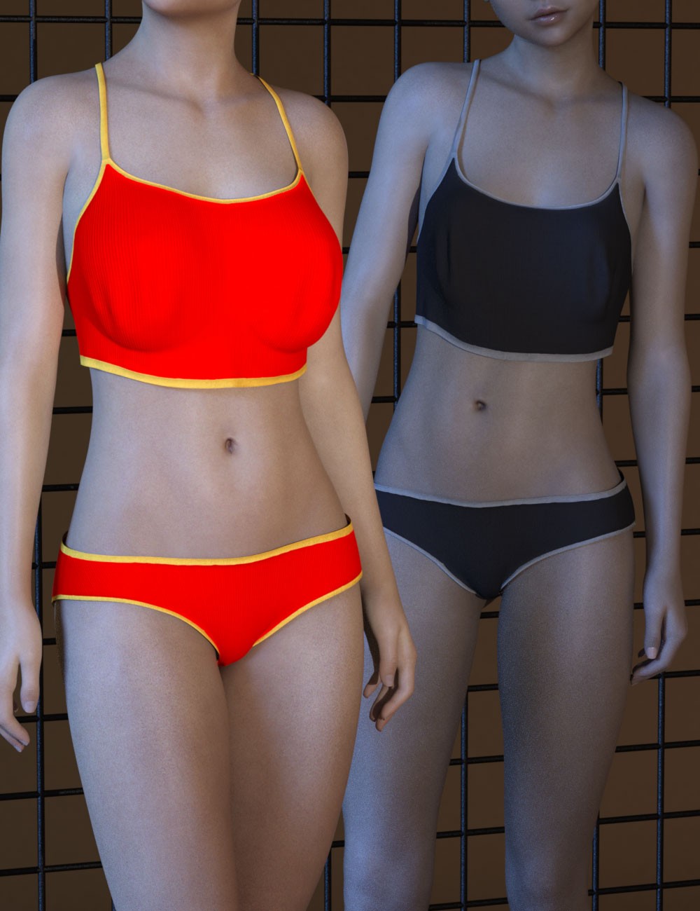 3DL dForce Everyday Cami Set For G8F/G9 by N/A