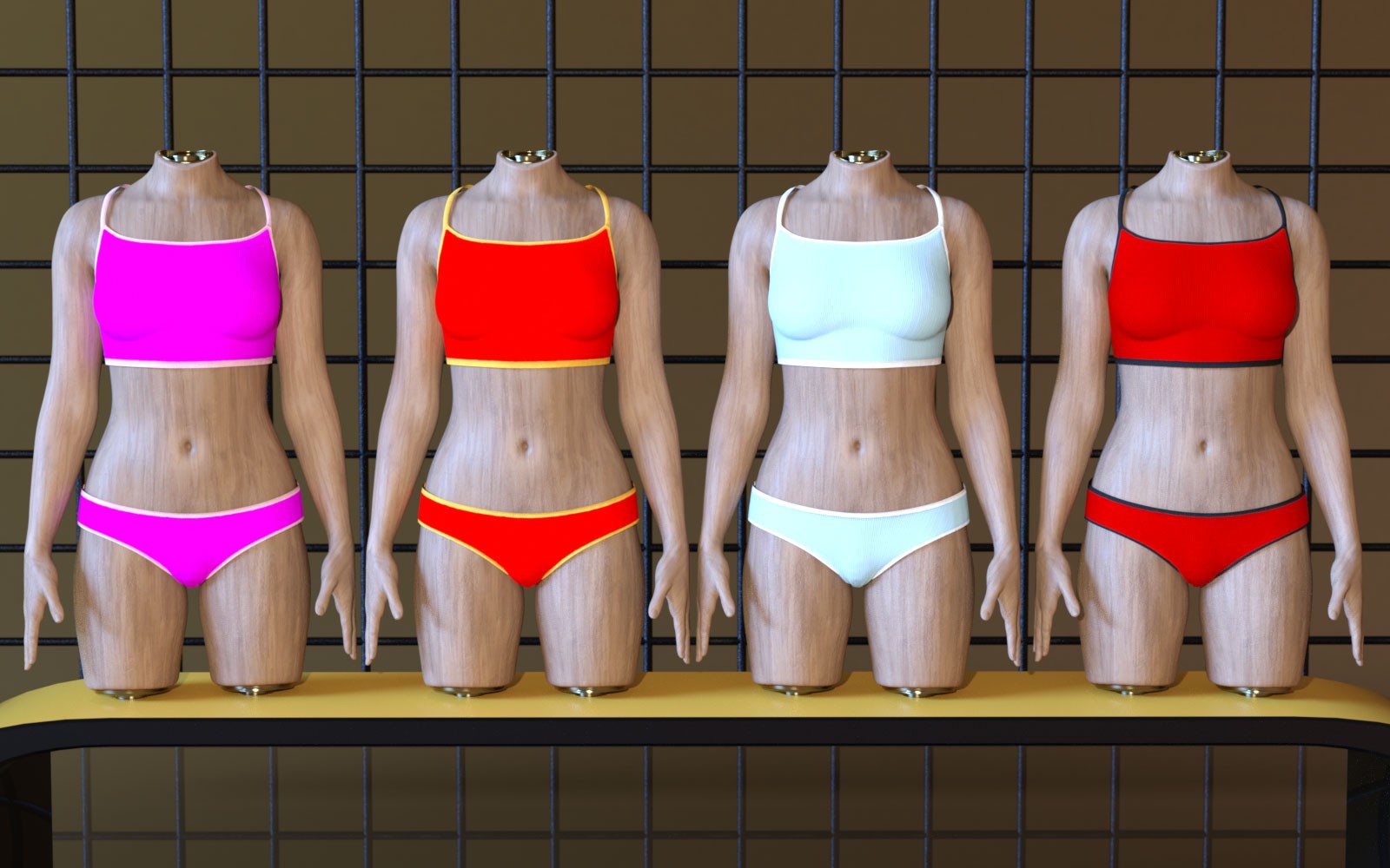 3DL dForce Everyday Cami Set For G8F/G9 by N/A
