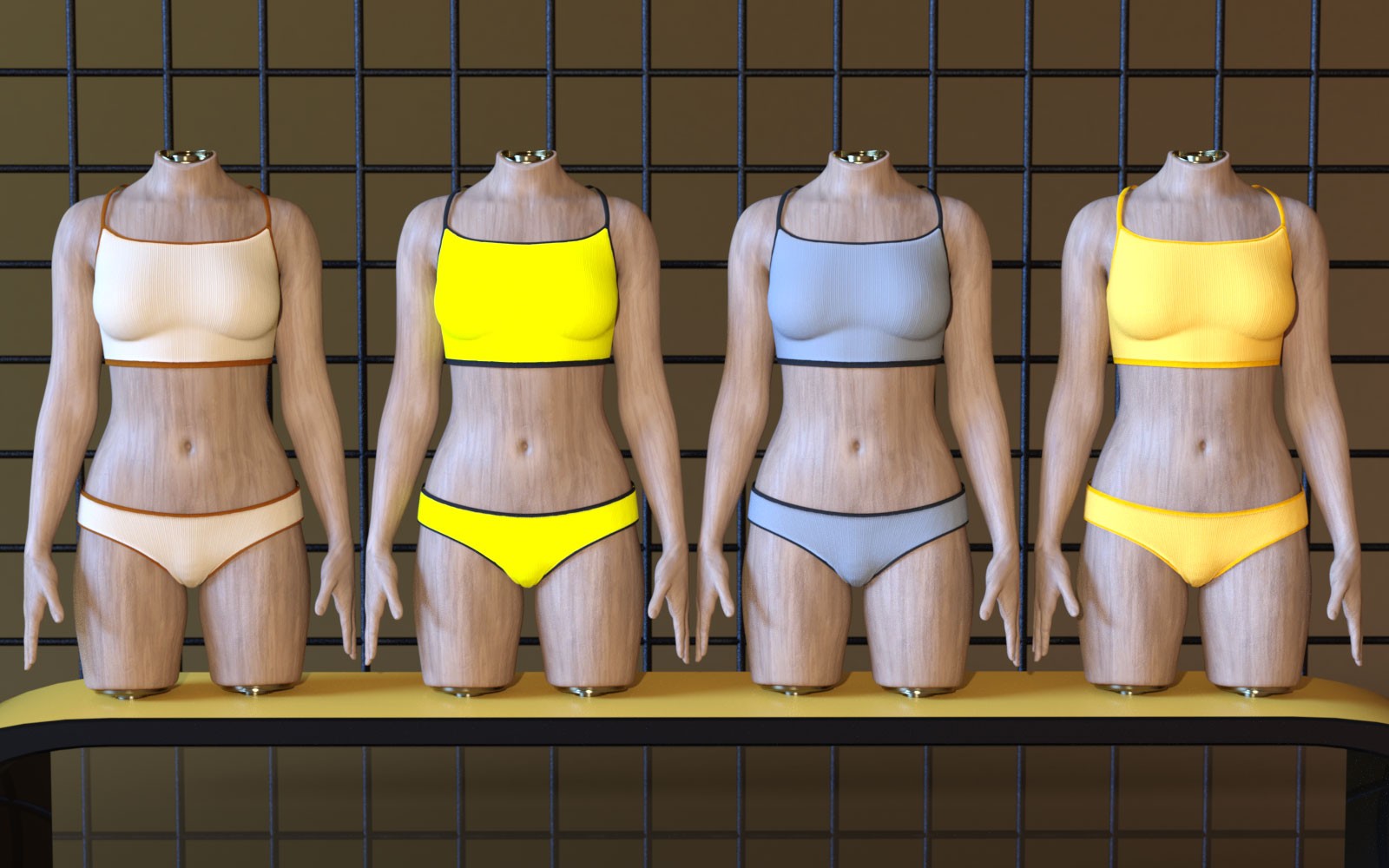 3DL dForce Everyday Cami Set For G8F/G9 by N/A
