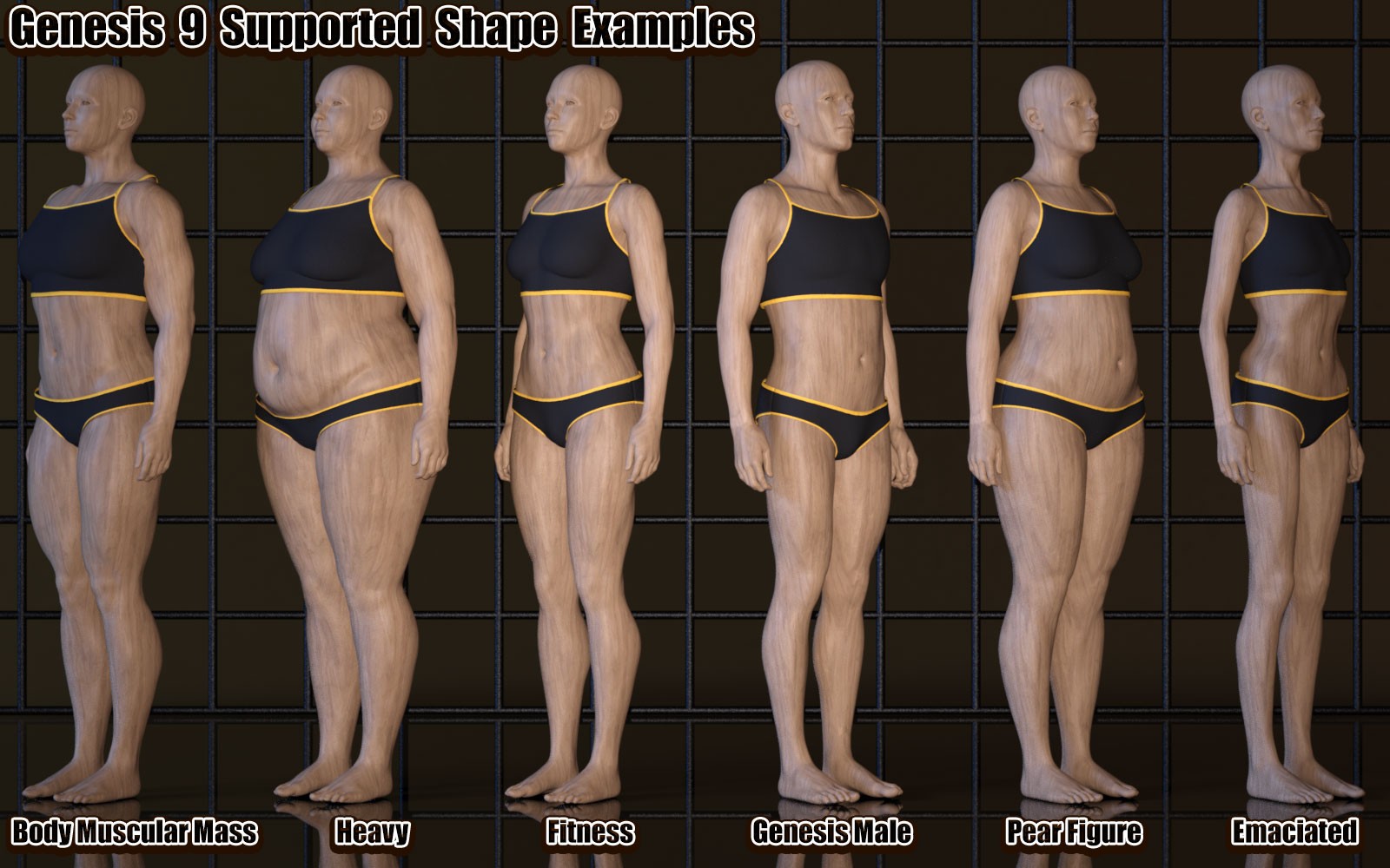 3DL dForce Everyday Cami Set For G8F/G9 by N/A