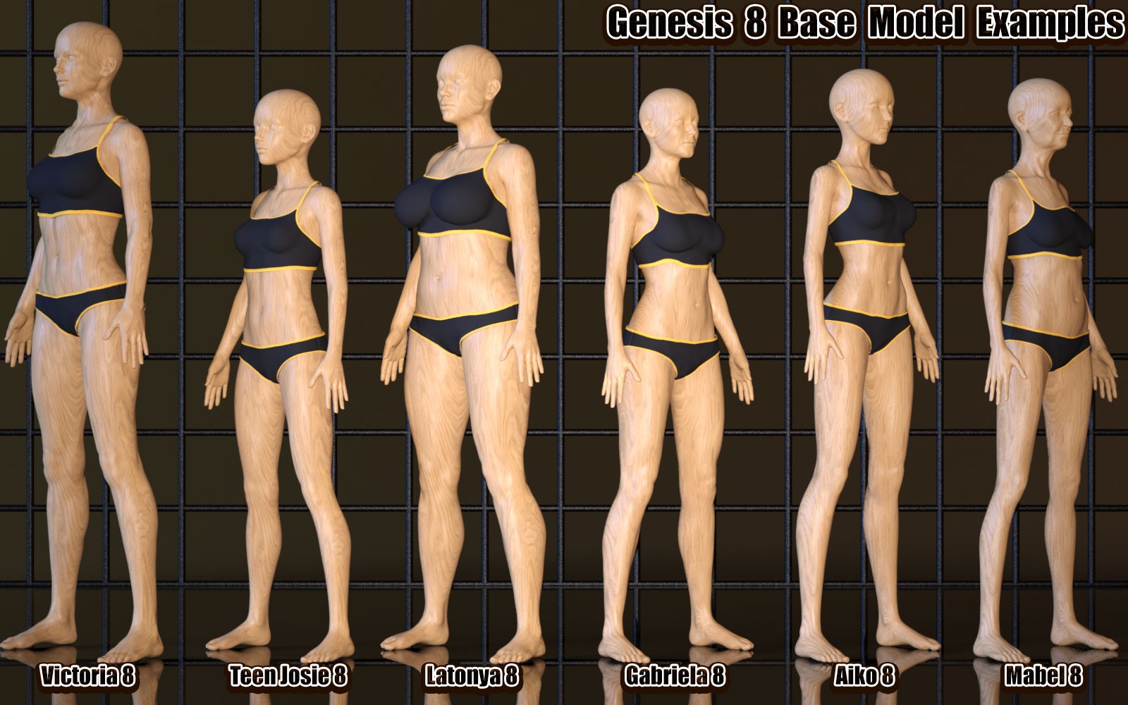 3DL dForce Everyday Cami Set For G8F/G9 by N/A