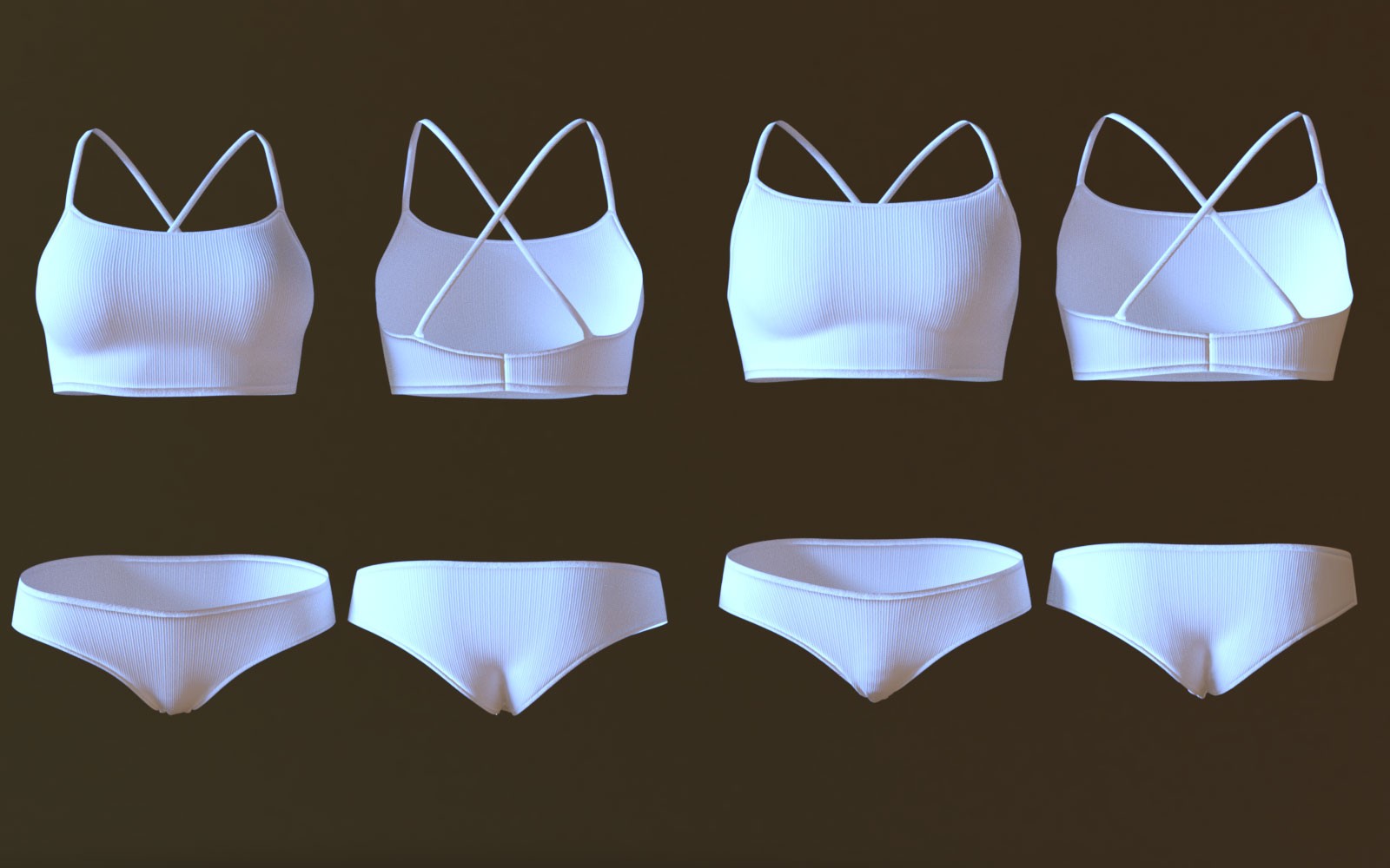 3DL dForce Everyday Cami Set For G8F/G9 by N/A