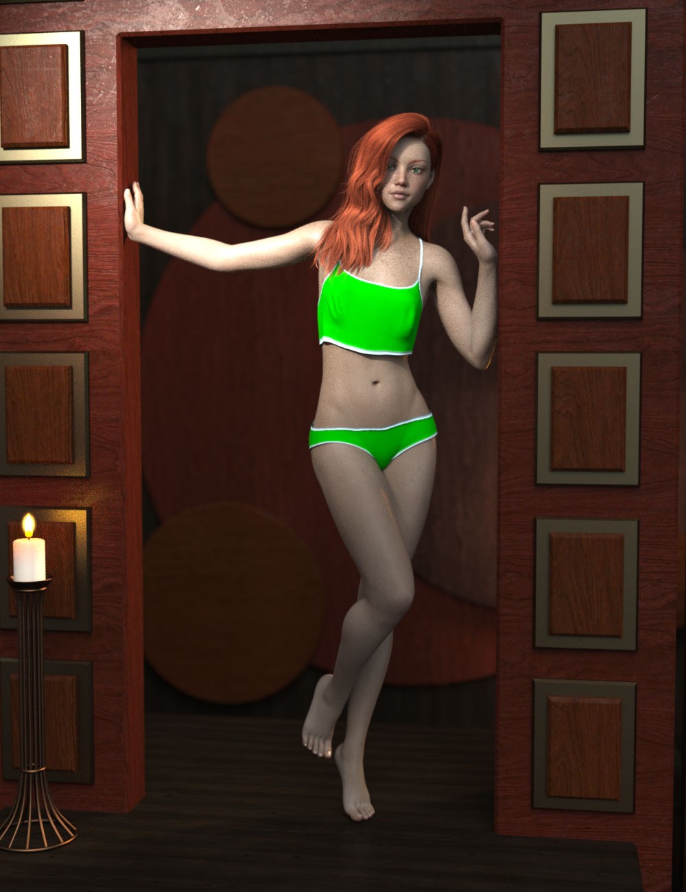 3DL dForce Everyday Cami Set For G8F/G9 by N/A