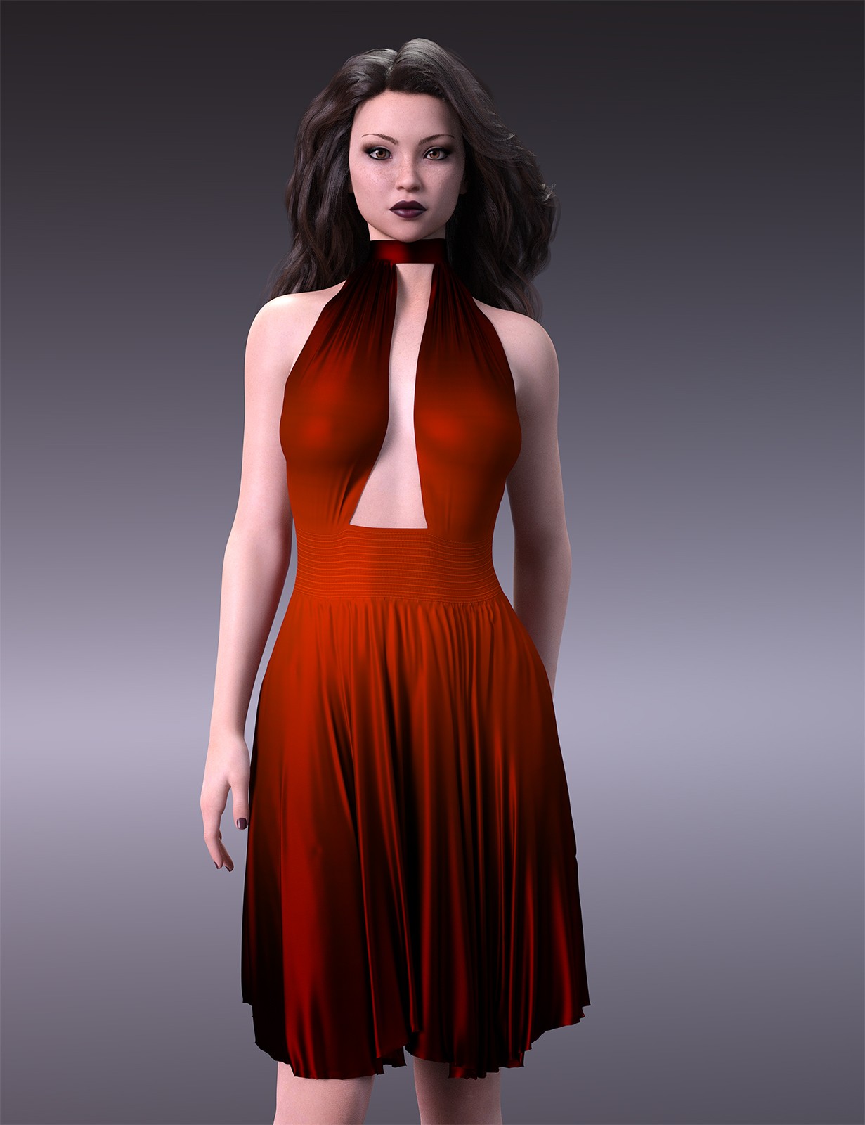 MbM Adoration Dress for Genesis 8 Female by N/A