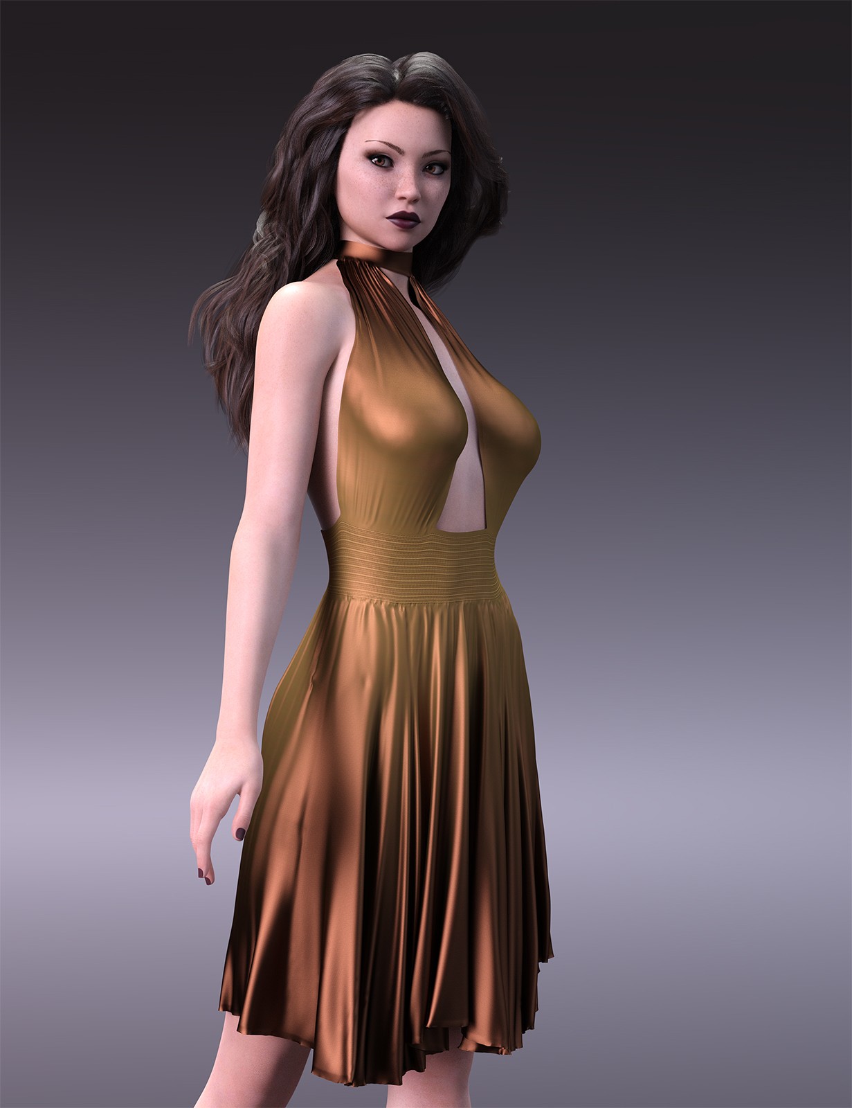 MbM Adoration Dress for Genesis 8 Female by N/A