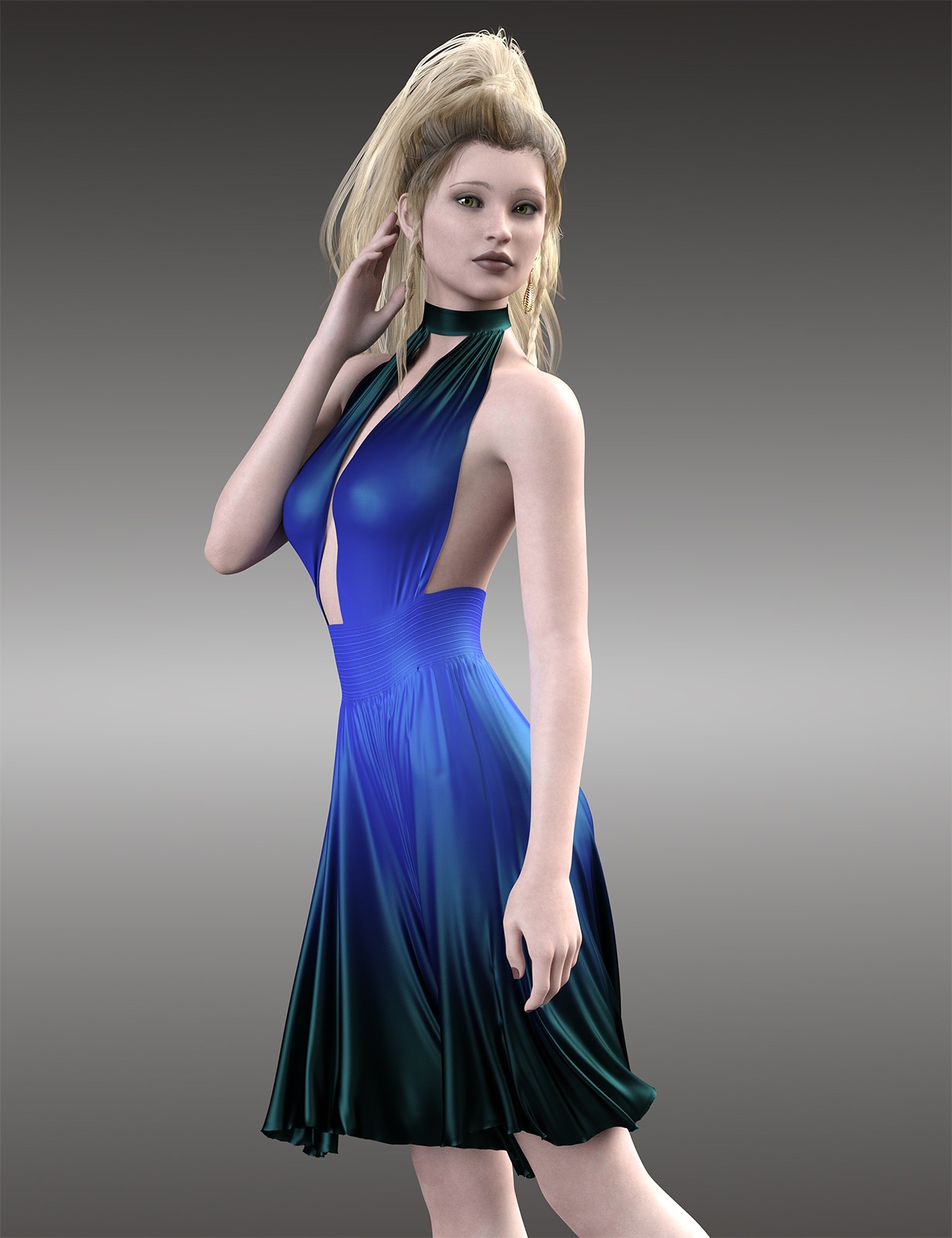 MbM Adoration Dress for Genesis 8 Female by N/A