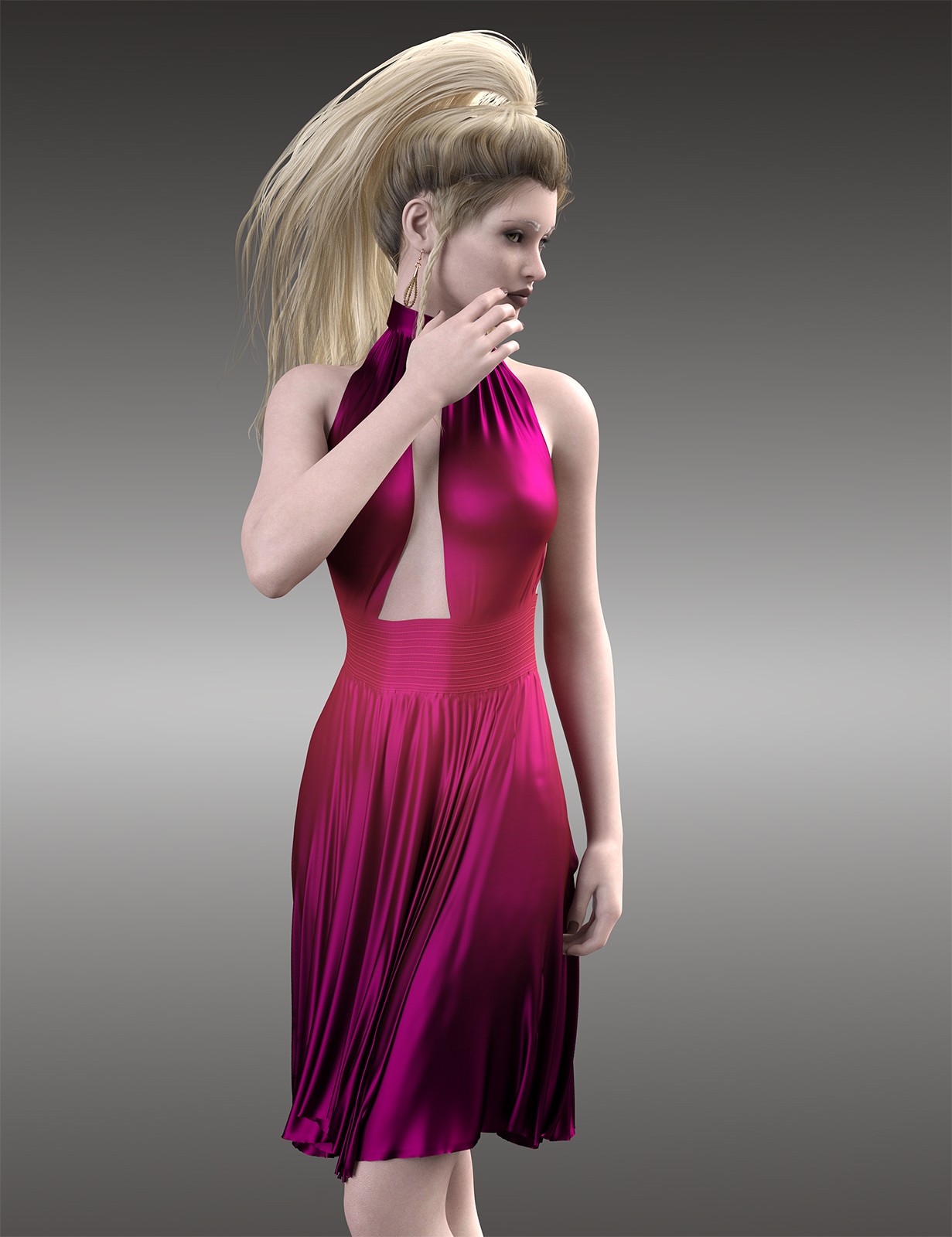 MbM Adoration Dress for Genesis 8 Female by N/A