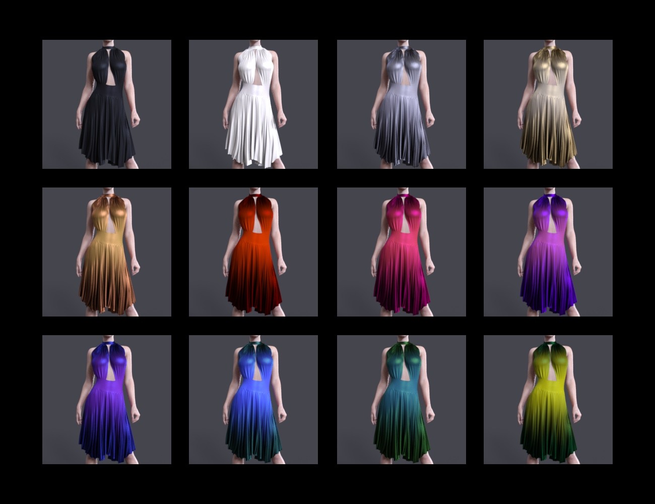 MbM Adoration Dress for Genesis 8 Female by N/A