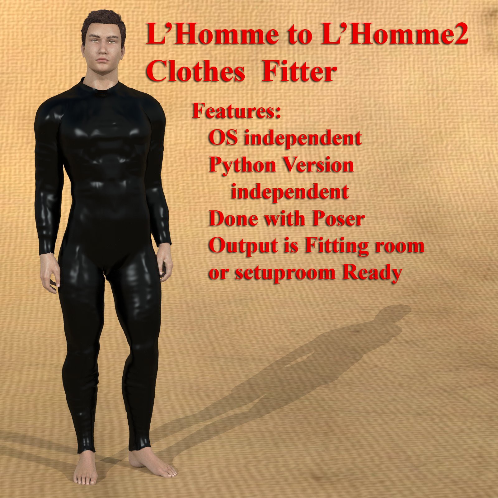 L'Homme to L'Homme 2 Clothes Fitter by N/A