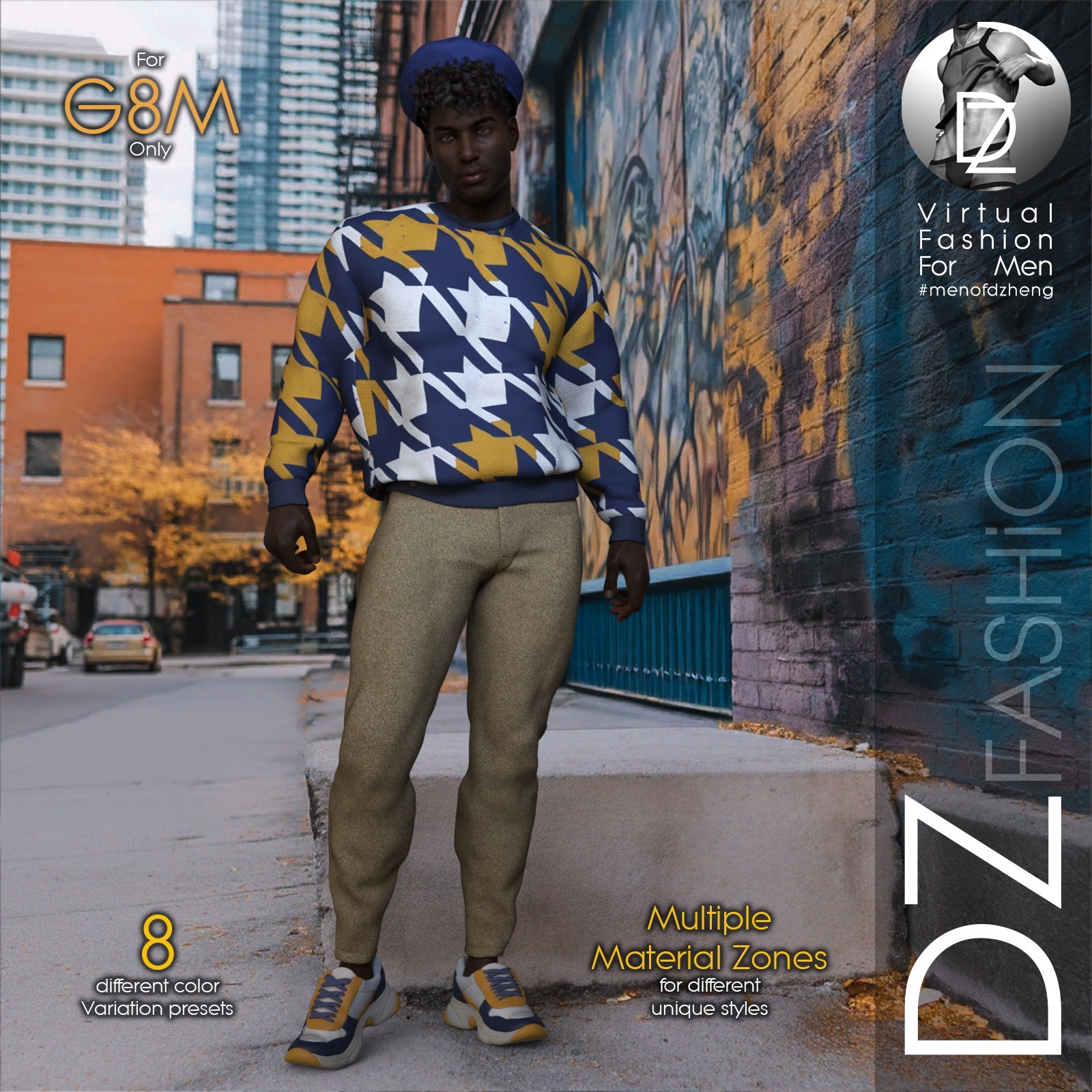 DZ Heart Pop Streetwear for G8M by N/A