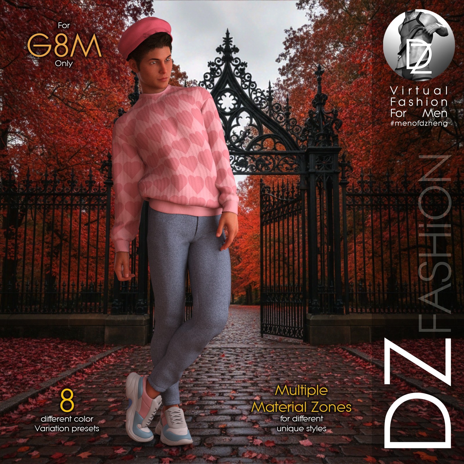 DZ Heart Pop Streetwear for G8M by N/A