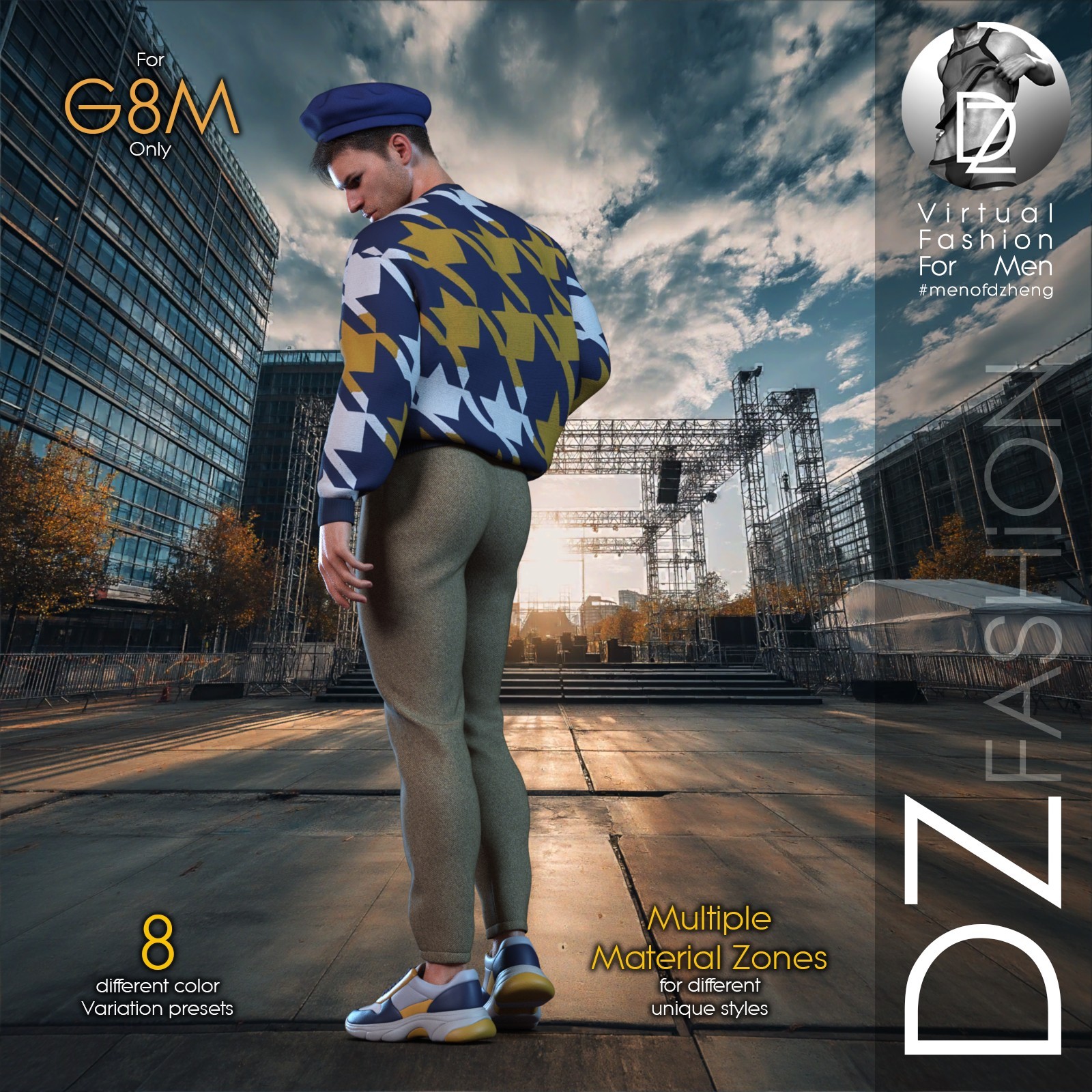 DZ Heart Pop Streetwear for G8M by N/A